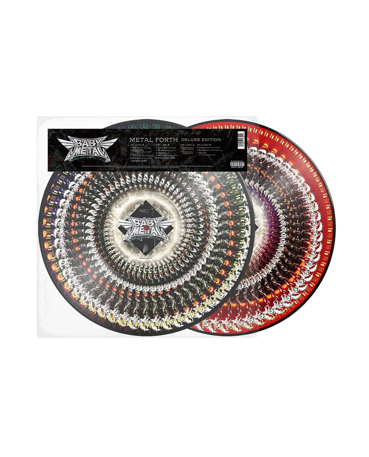 Babymetal - 2LP Vinilo "Metal Forth Vinyl - Deluxe / Zoetrope”