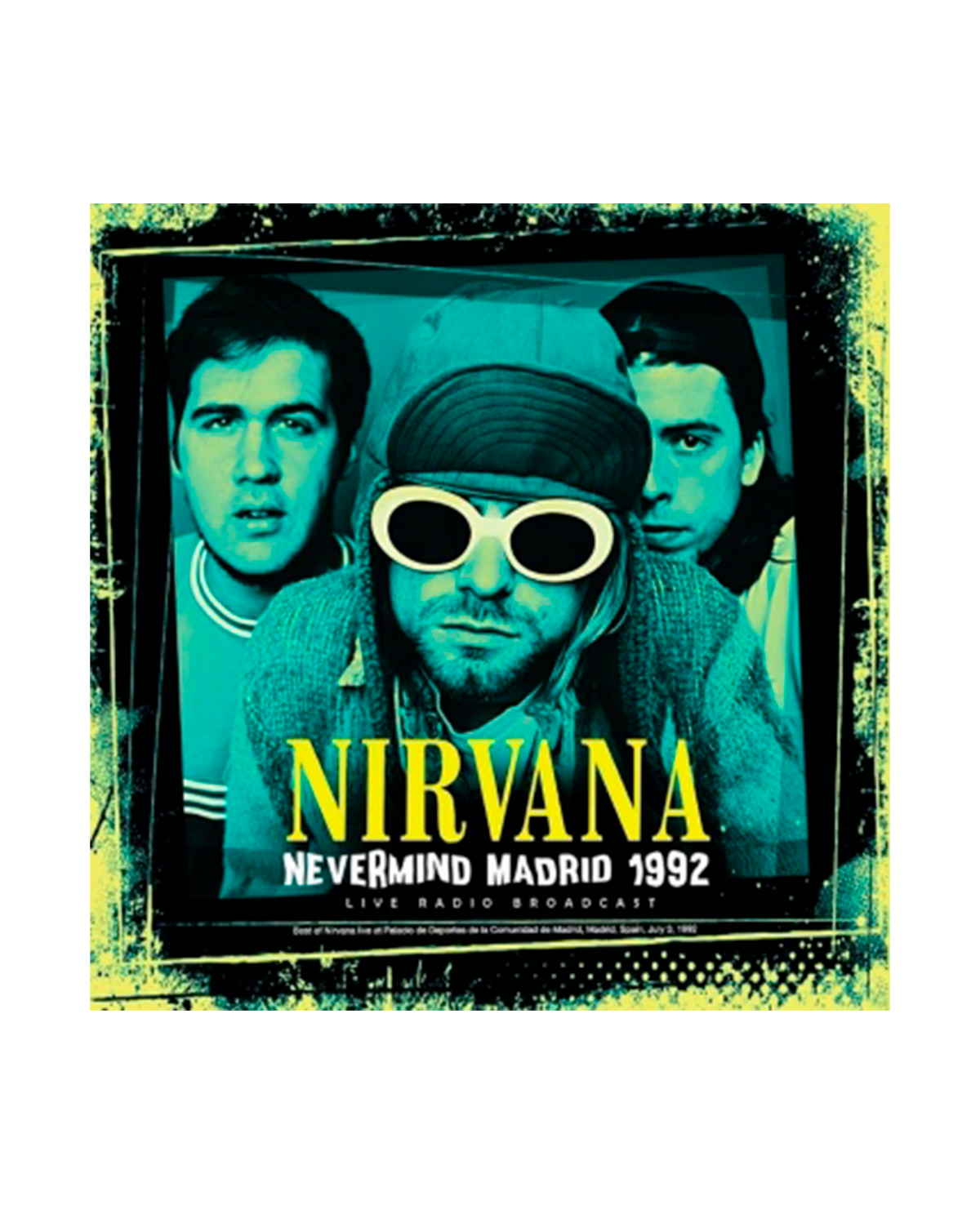 Nirvana - LP Vinilo "Nevermind Madrid 1992"