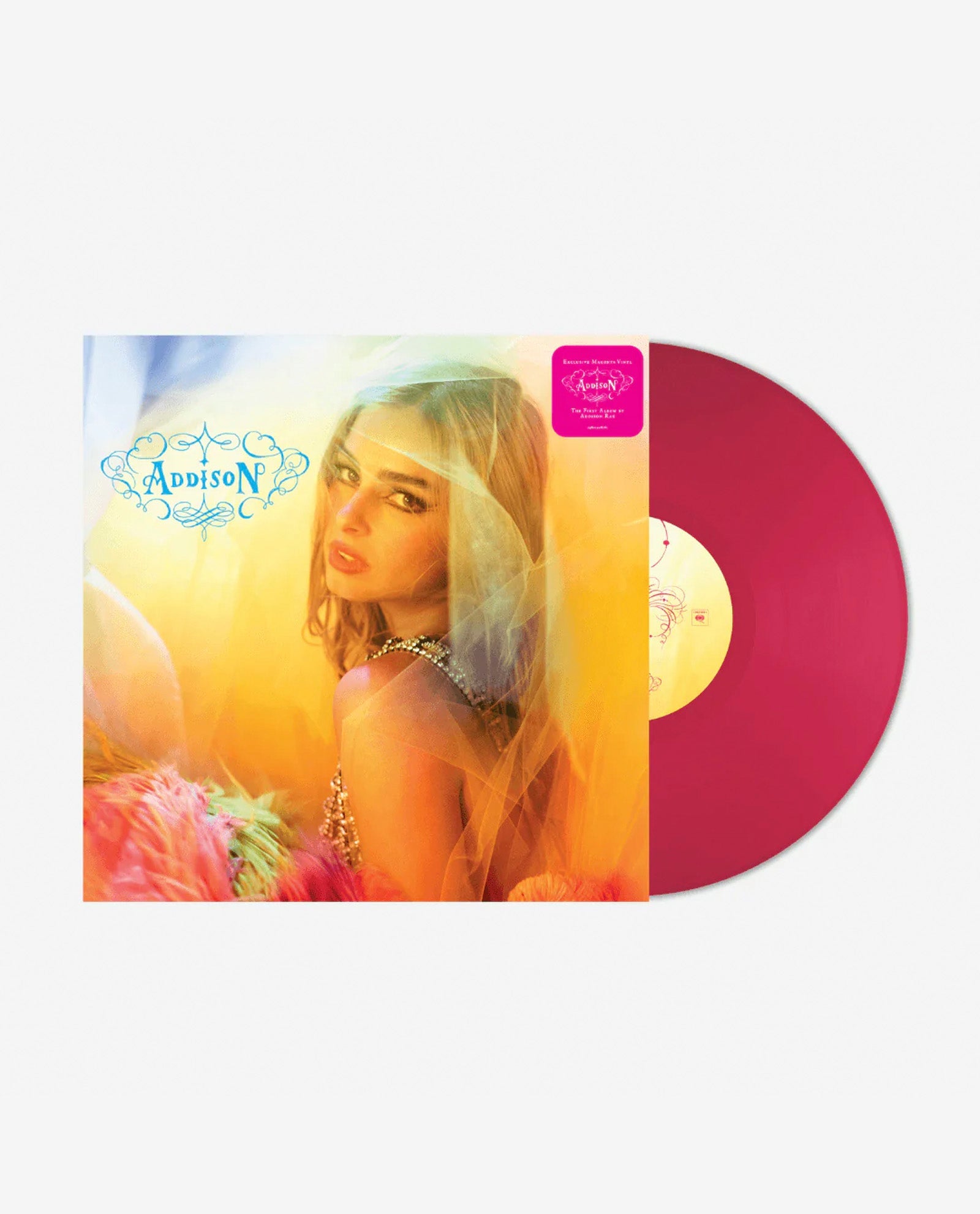 Addison Rae - LP Vinilo Magenta "Addison" - D2fy · Rocktud - D2fy