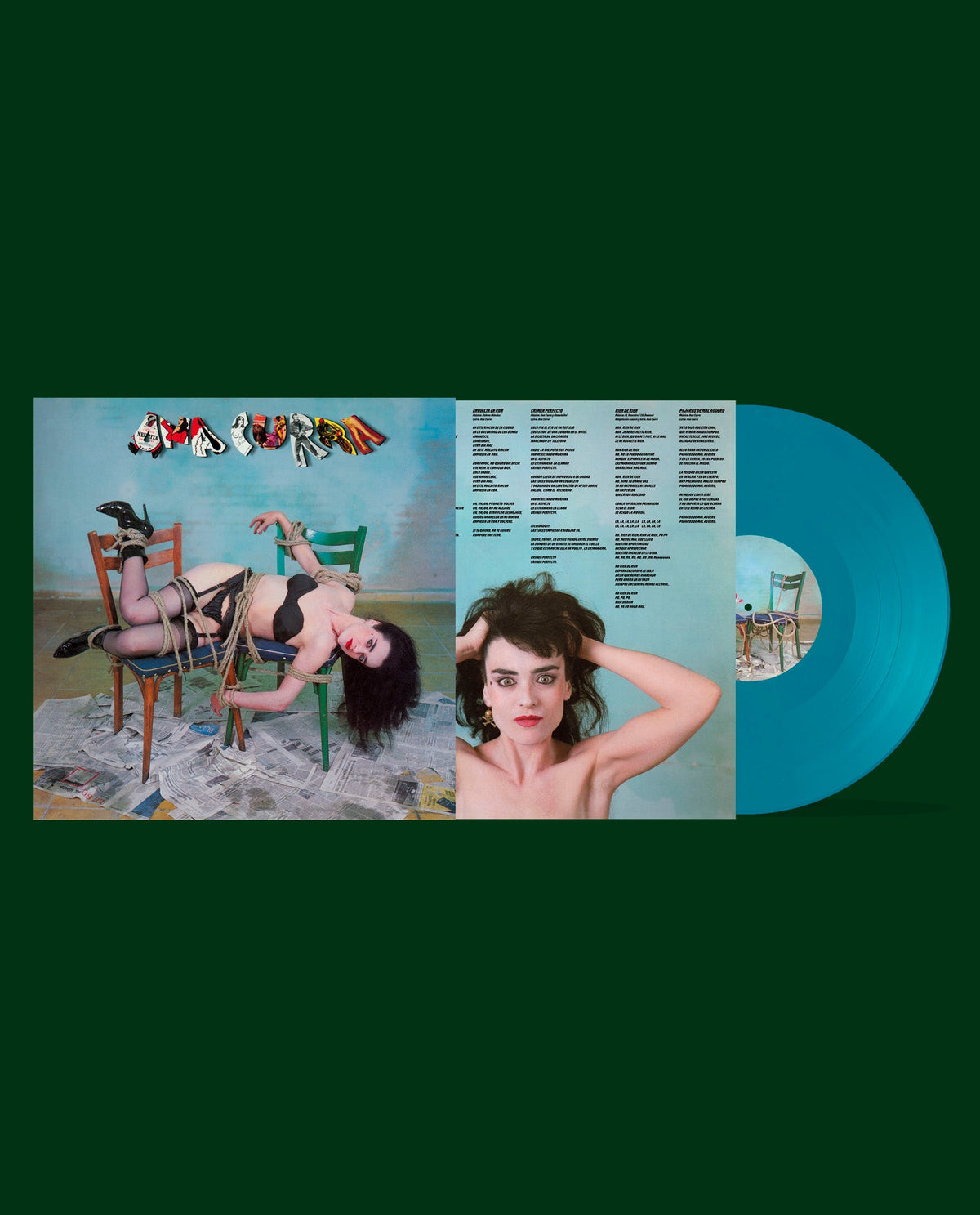 Ana Curra - LP Vinilo Azul "Volviendo a las andadas" - D2fy · Rocktud - D2fy