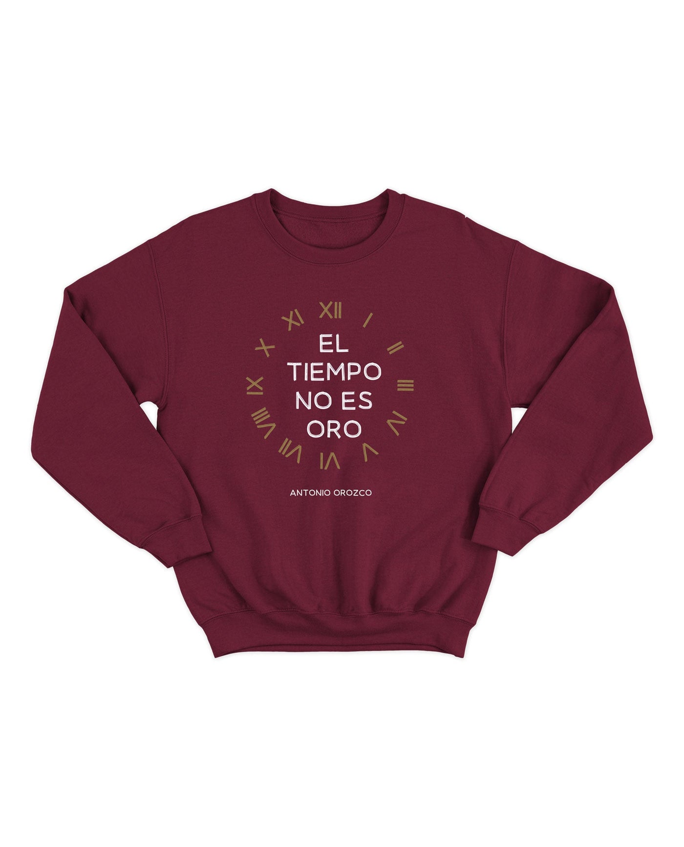 Antonio Orozco - Sudadera clásica "El Tiempo No es Oro" - D2fy · Rocktud - Antonio Orozco