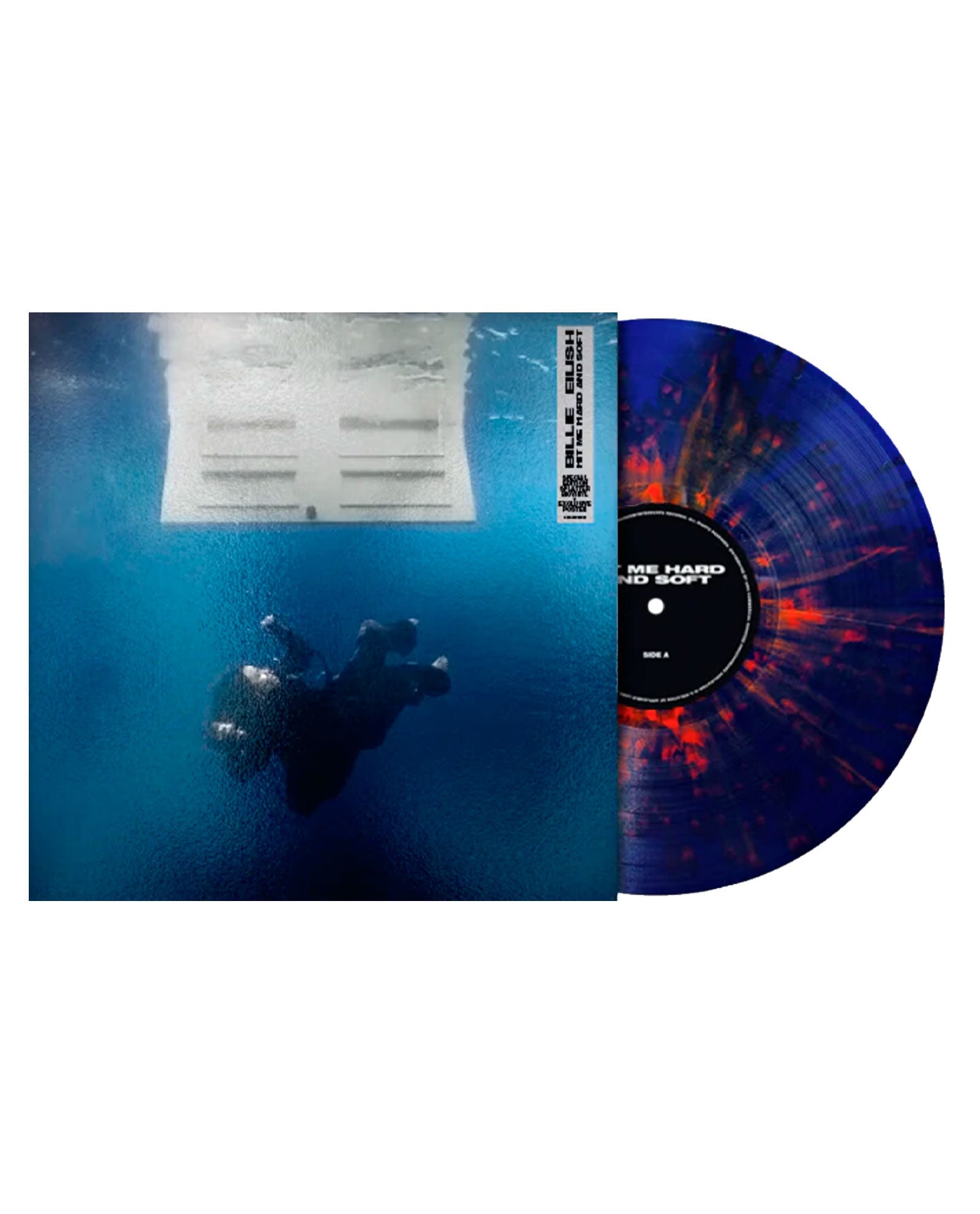Billie Eilish - LP Vinilo "HIT ME HARD AND SOFT (Anniversary Edition) (Edición Exclusiva Color Azul y Naranja Splatter) - D2fy · Rocktud - D2fy