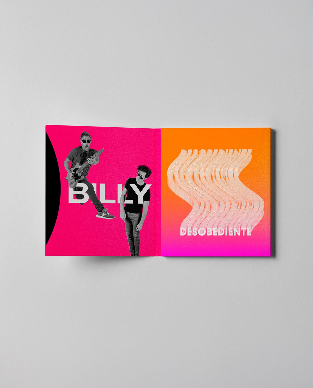 Billy Boom Band - CD Firmado "Desobediente" Edición Limitada - D2fy · Rocktud - Billy Boom Band