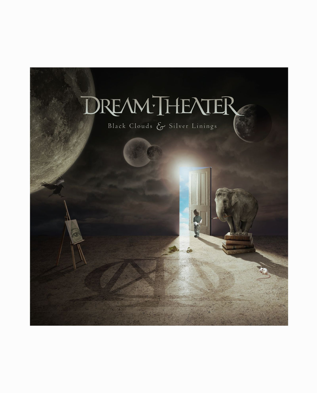 Dream Theater - 2LP Vinilo Transparente "Black Clouds & Silver Linings"