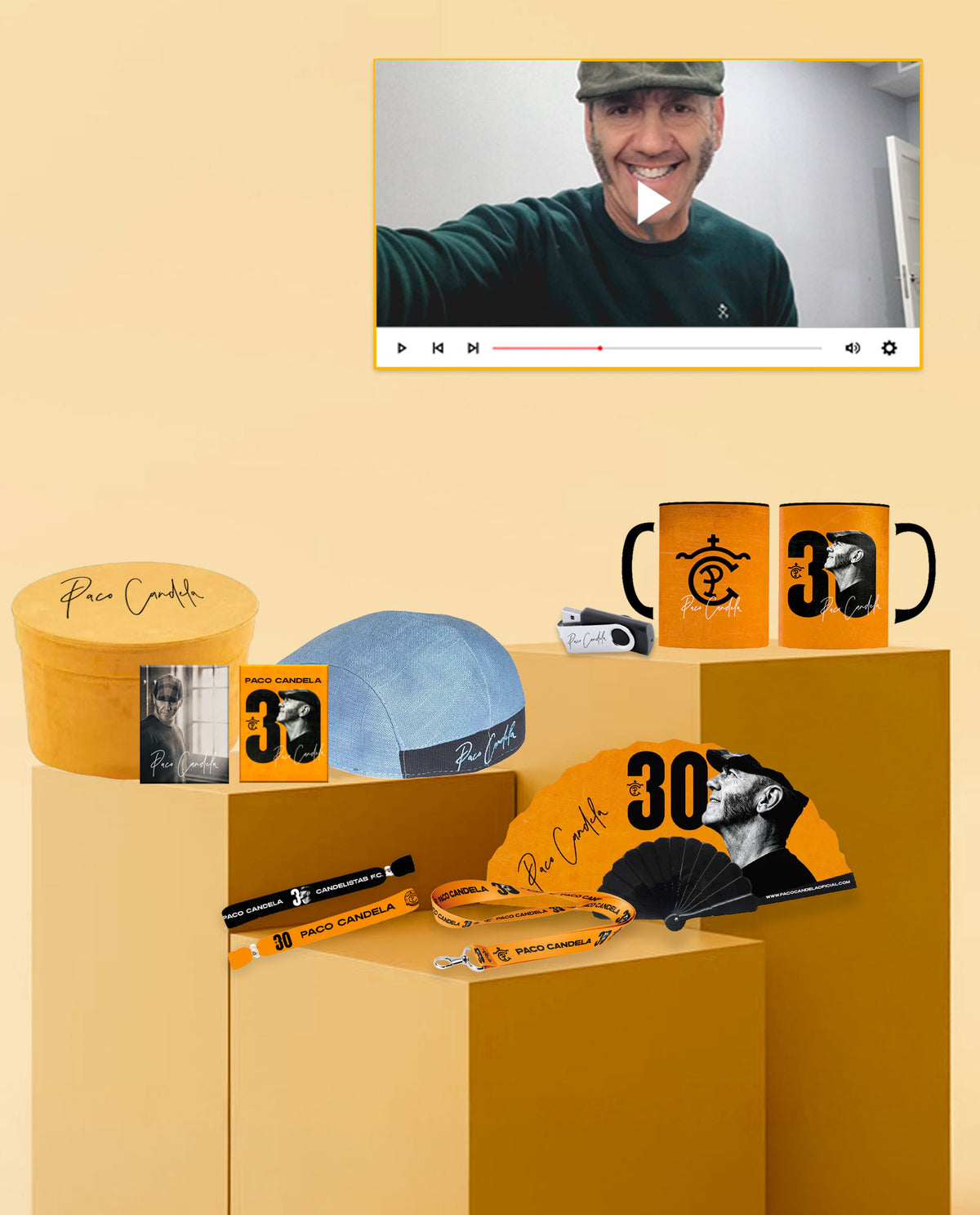 Paco Candela - Caja Deluxe "30" + Video Saluda Personalizado