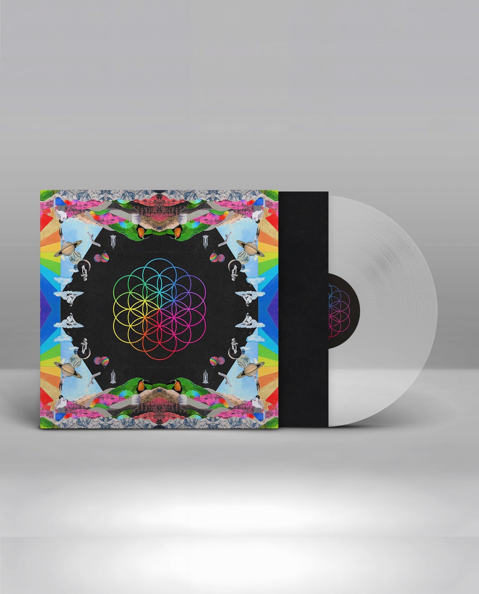 Coldplay - LP Vinilo Clear Ecorecord "A Head Full of Dreams" - D2fy · Rocktud - Rocktud