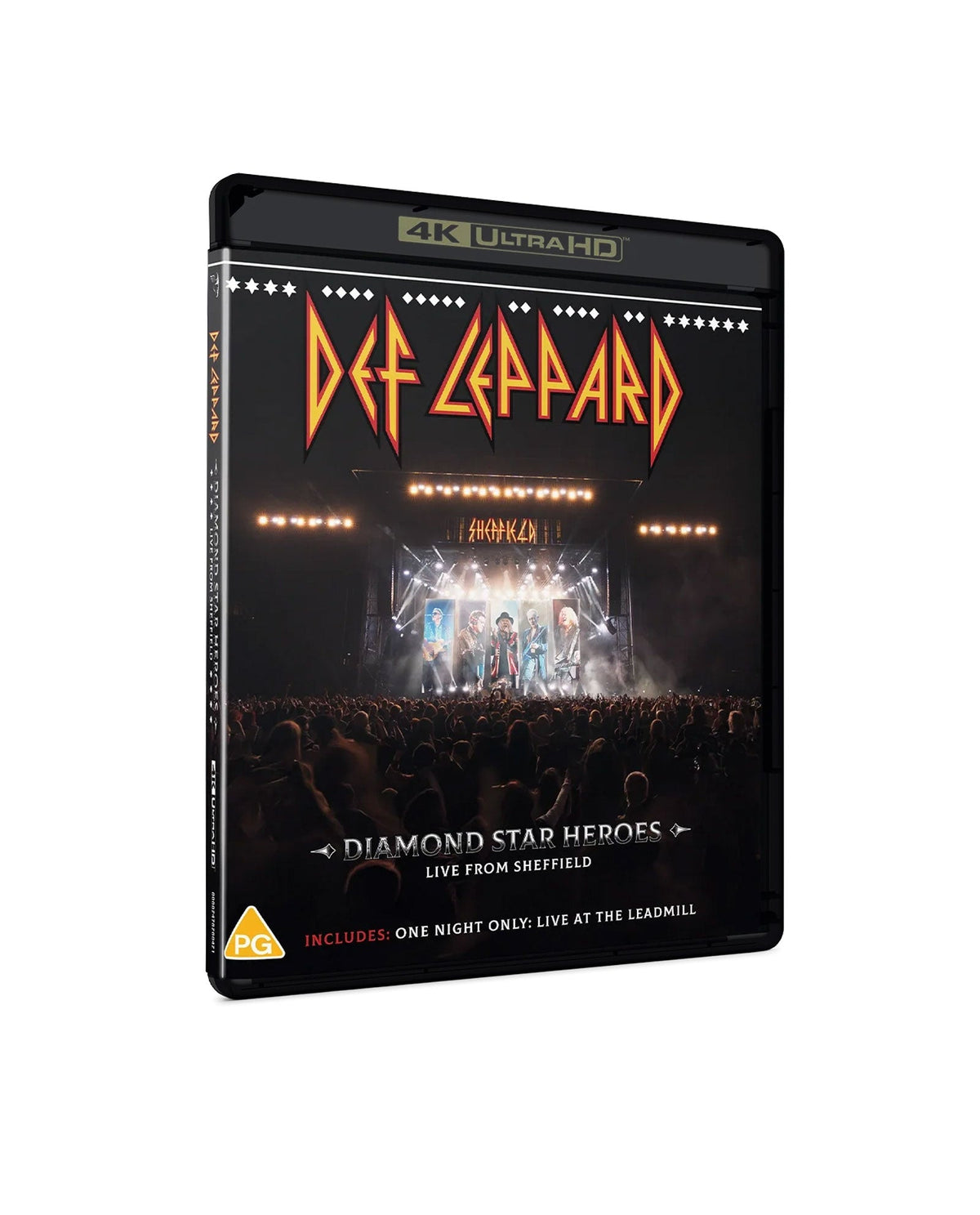 Def Leppard - Blu - Ray "Diamond Star Heroes Live From Sheffield" - D2fy · Rocktud - Rocktud