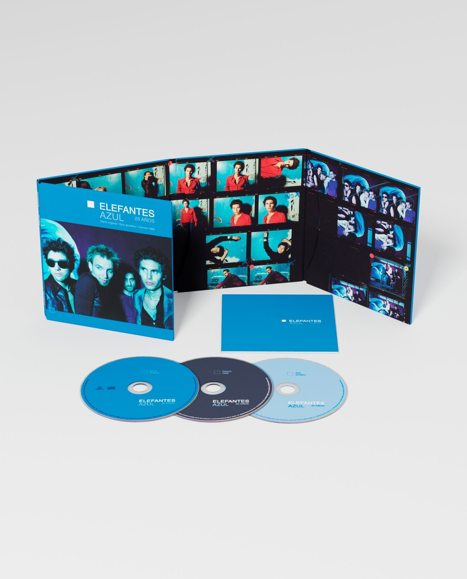 Elefantes - 3CD "AZUL 25 aniversario" + FOTO FIRMADA - D2fy · Rocktud - Rocktud