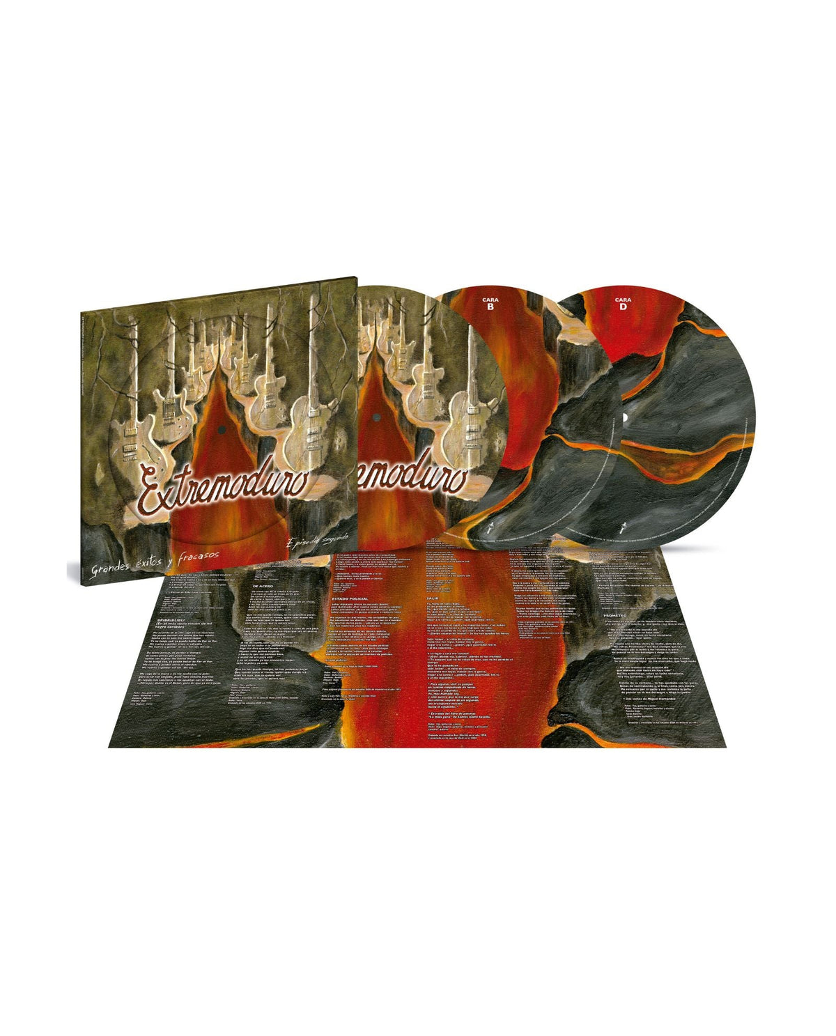 Extremoduro - 2LP Vinilo Picture Disc "Grandes Éxitos y Fracasos Volúmen II" - D2fy - Direct To Fans - D2fy