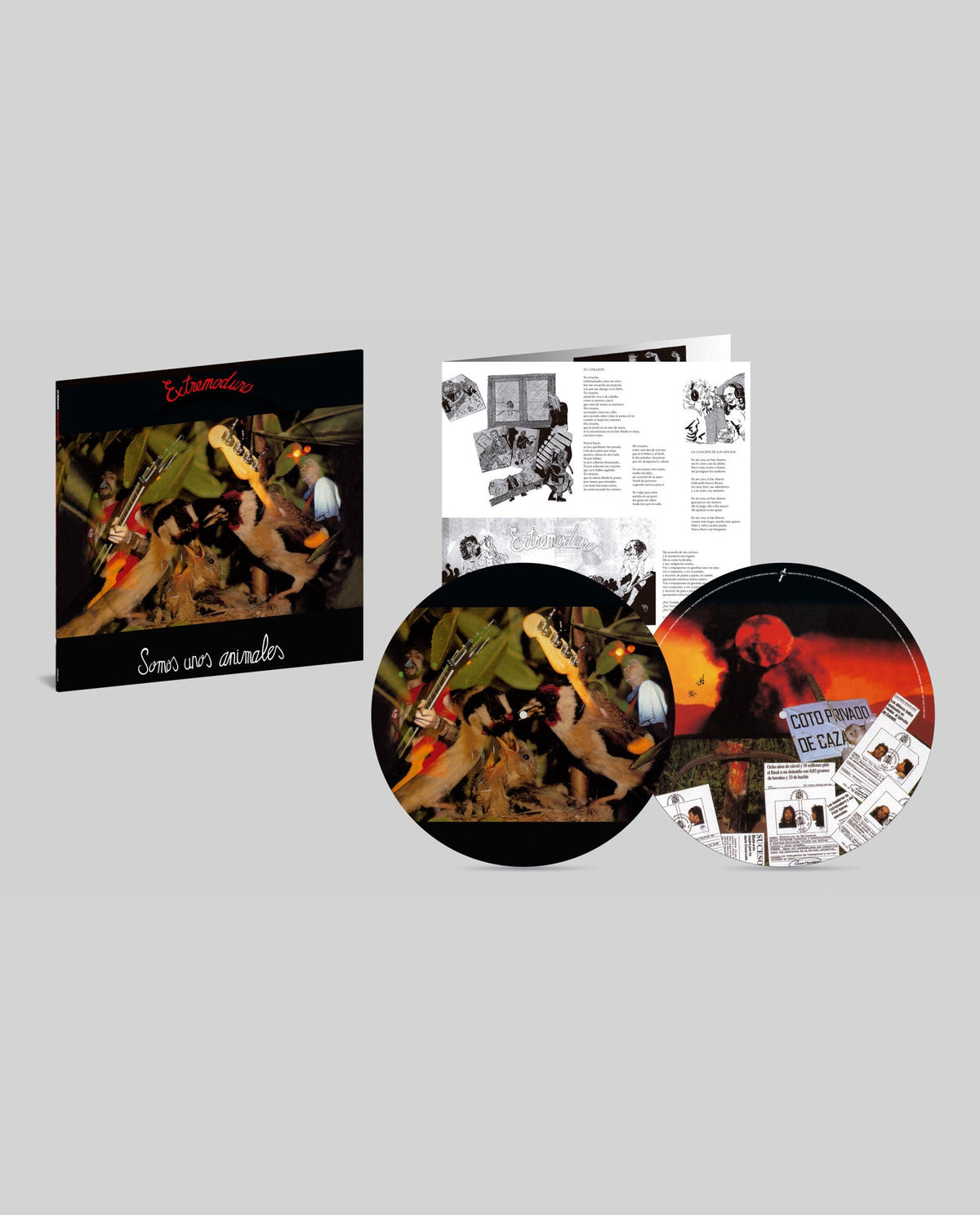 Extremoduro - LP Vinilo Picture Disc "Somos Unos Animales" Edición limitada - D2fy · Rocktud - Rocktud