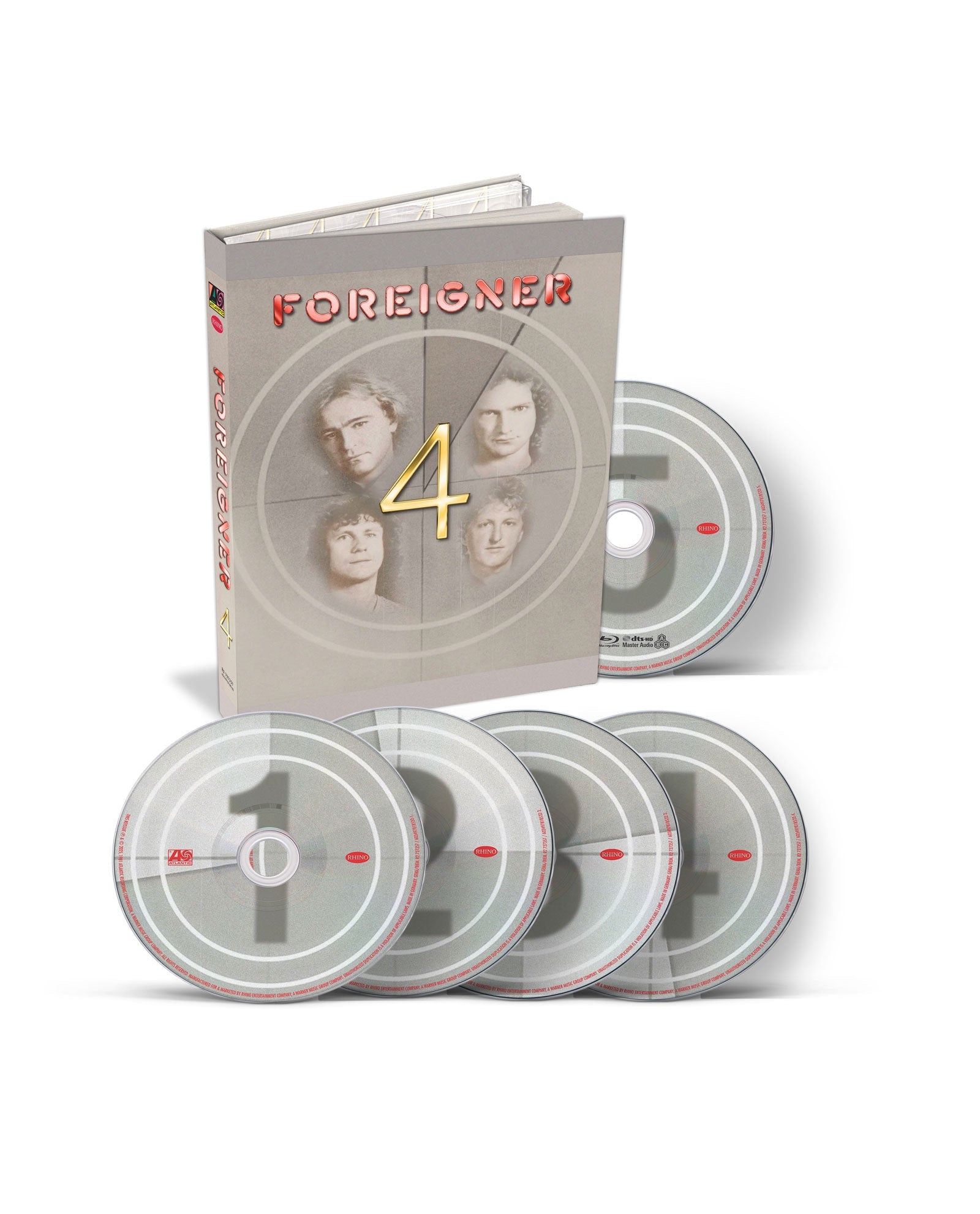 Foreigner - Box 4CD+BLU - RAY "4 Deluxe" - D2fy · Rocktud - Rocktud