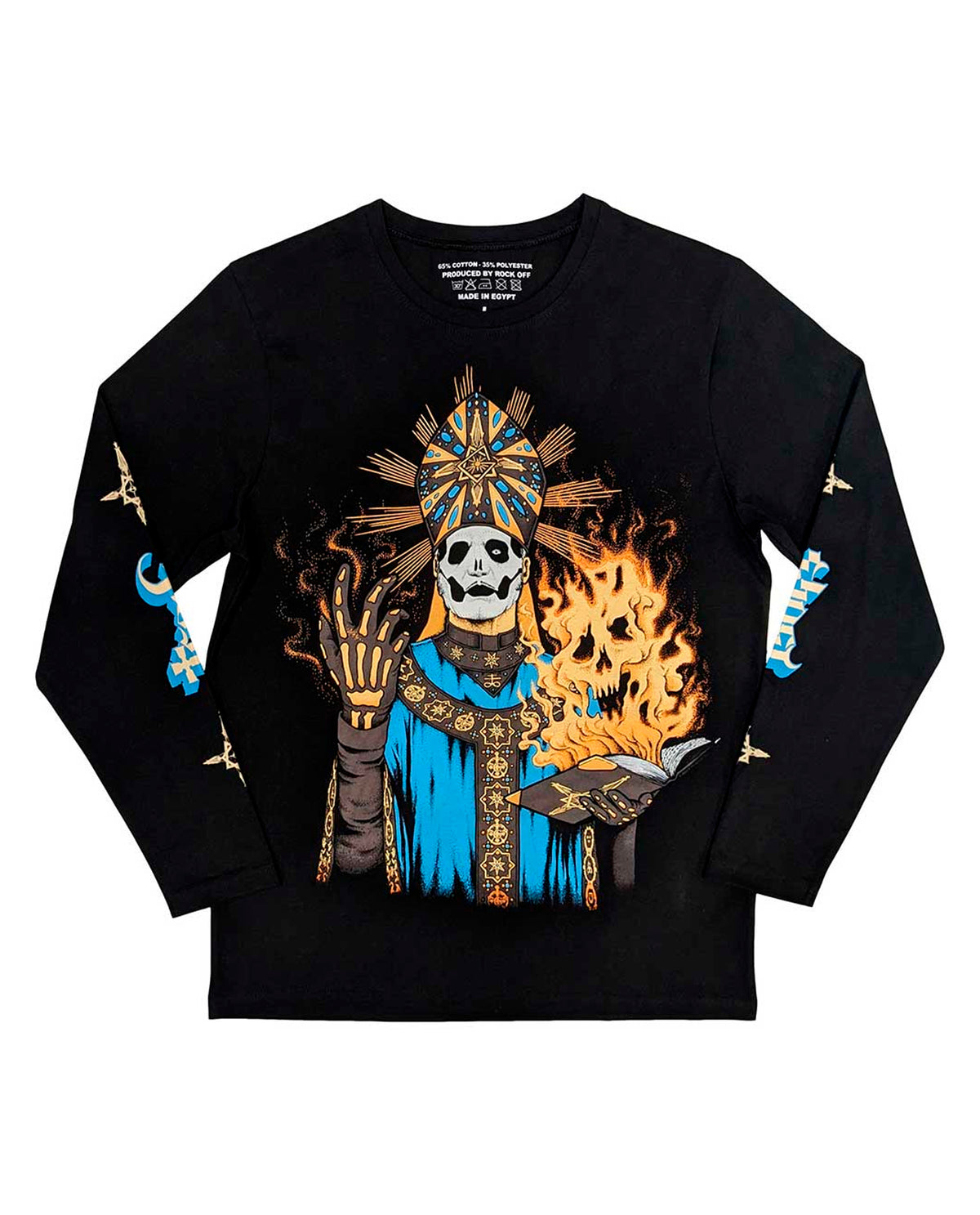 Ghost - Camiseta Manga Larga "The Burning" Unisex