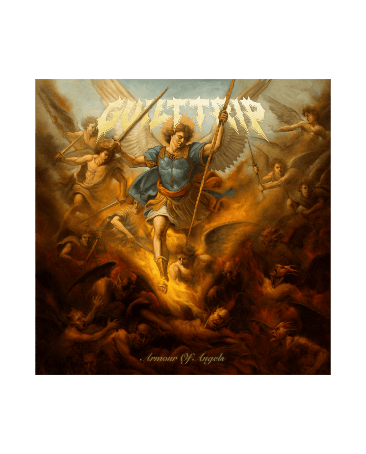 Guilt Trip - LP Vinilo "Armour Of Angels" (Edición color naranja) - D2fy - Direct To Fans - D2fy
