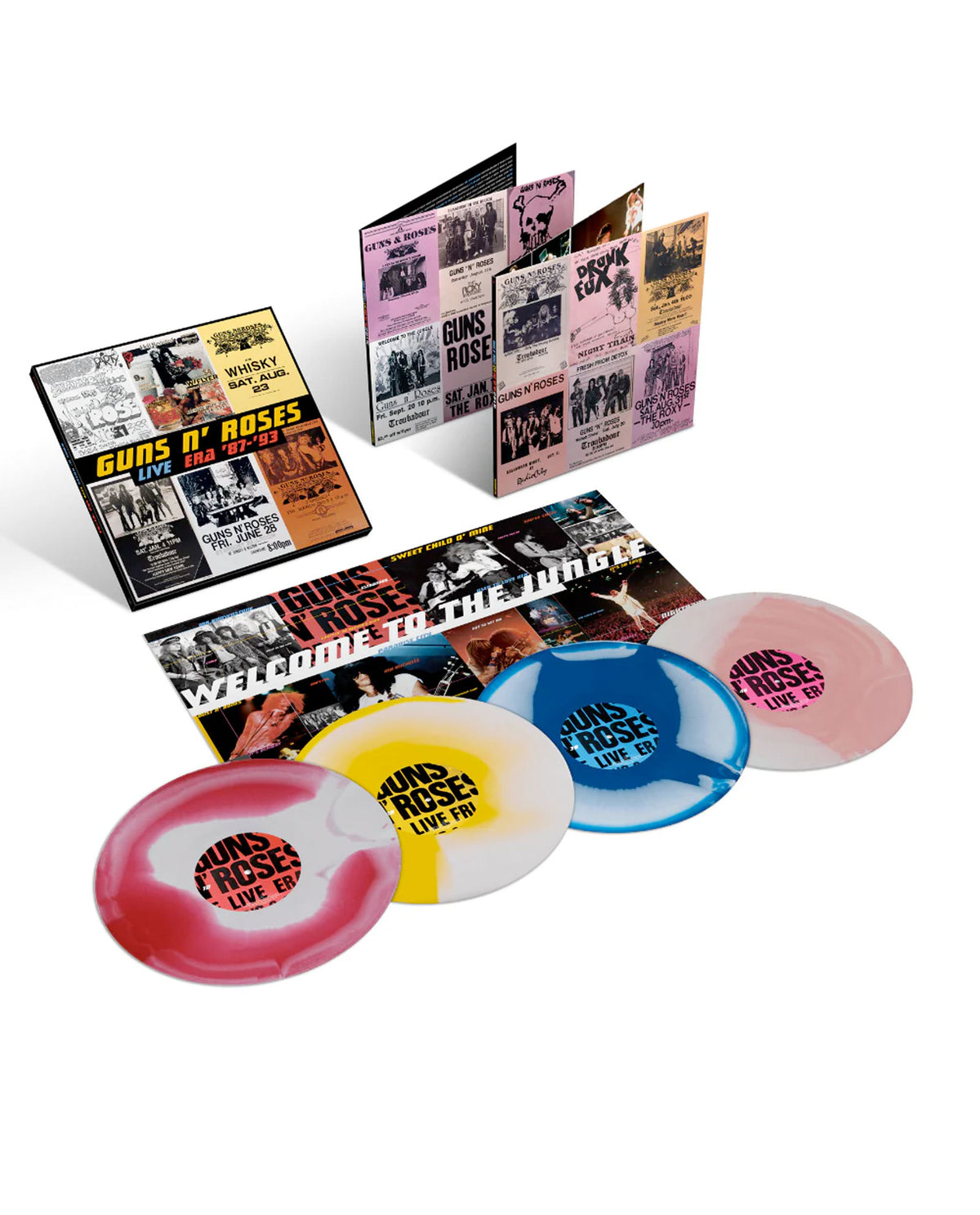 Guns N' Roses - 4LP Vinilo "Live Era '87 - '93"