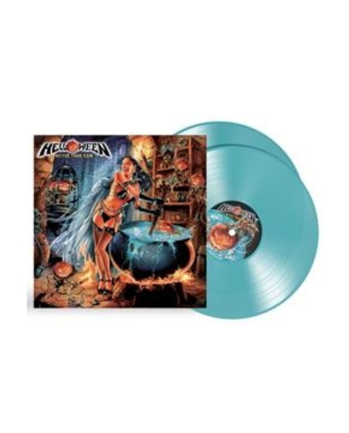 Helloween - 2LP Vinilo color Turquesa "Better Than Raw (Expanded Edition)" - D2fy · Rocktud - Rocktud