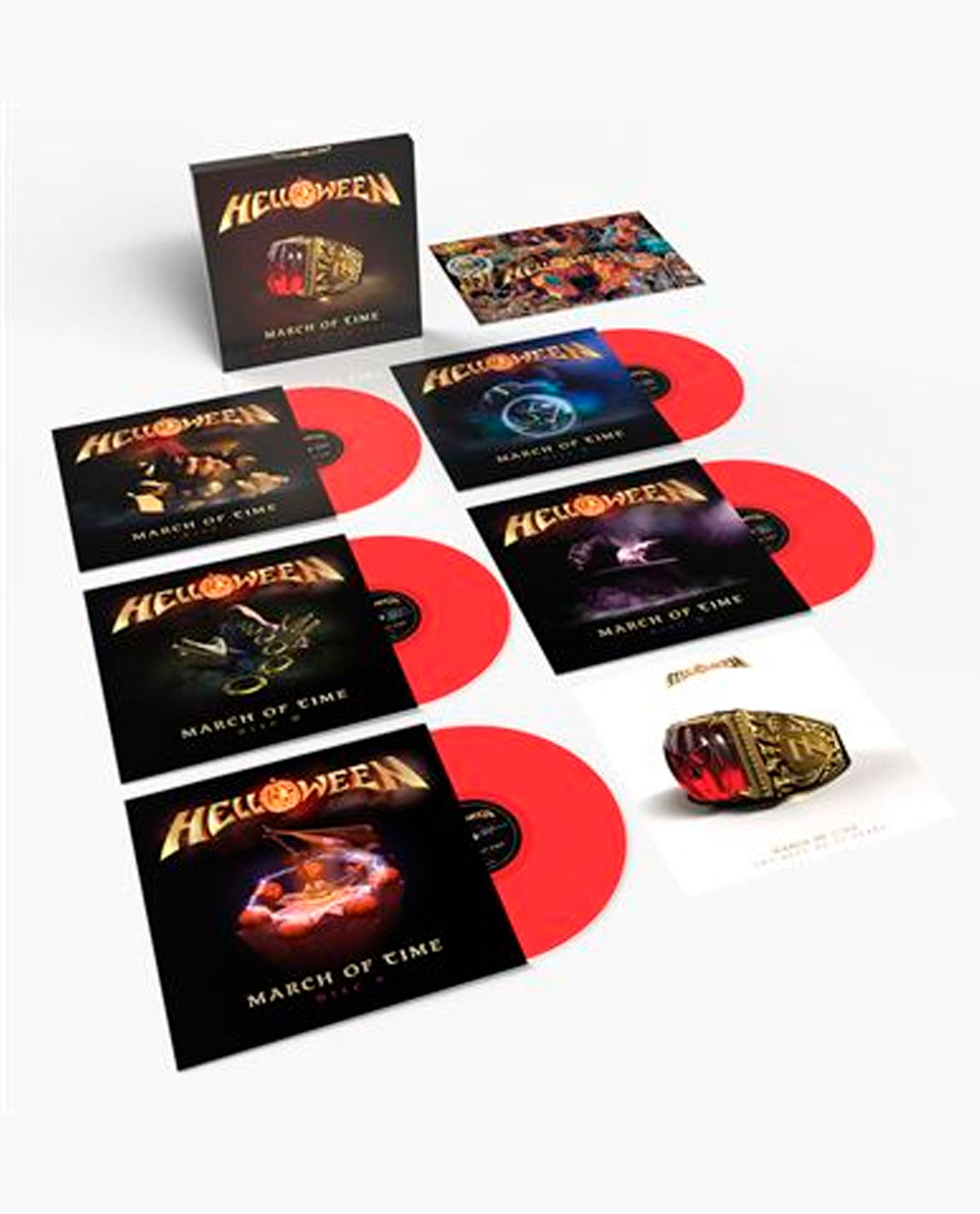 Helloween - Box 5LP Vinilo "March of time - The Best Of 40 Years" - D2fy · Rocktud - Rocktud