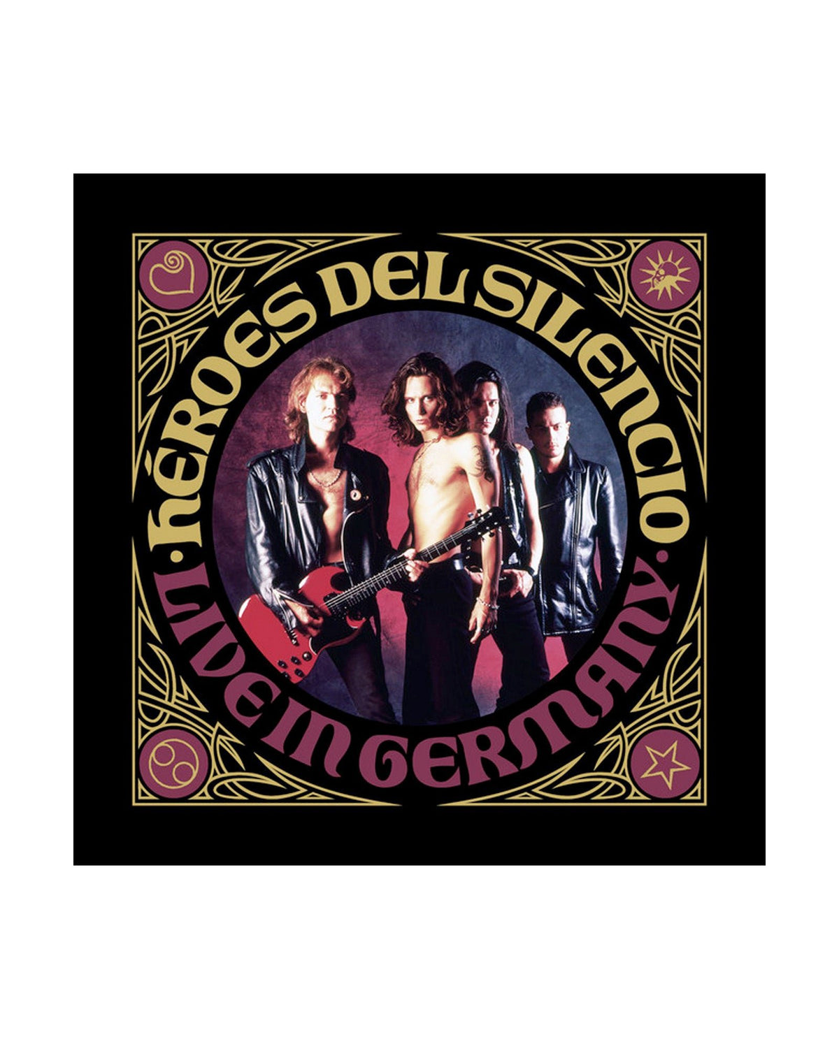Héroes del Silencio - 2LP Vinilo Morado y Dorado "Live in Germany" - D2fy · Rocktud - Rocktud