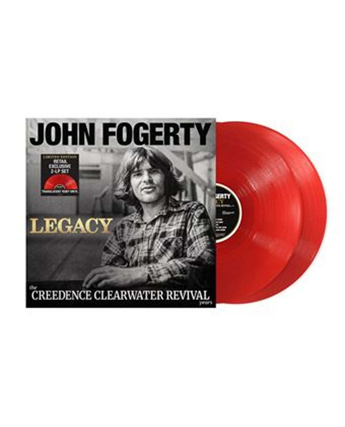 John Fogerty - 2LP Vinilo Translúcido Rojo "Legacy: the Creedence Clearwater Revival years" - D2fy · Rocktud - Rocktud