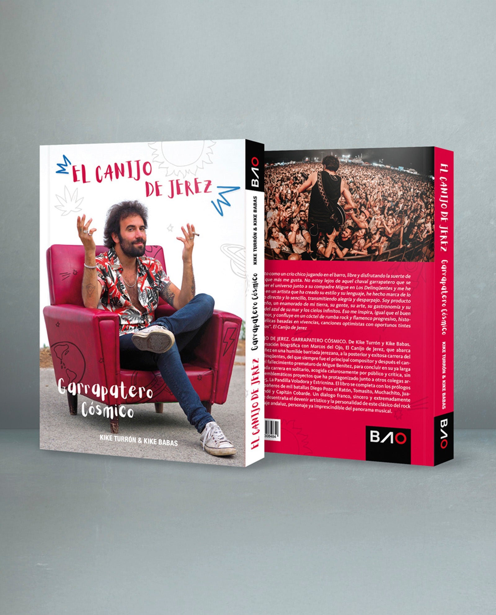 Kike Babas & Kike Turrón - Libro "El Canijo de Jerez. Garrapatero cósmico" - D2fy · Rocktud - Rocktud