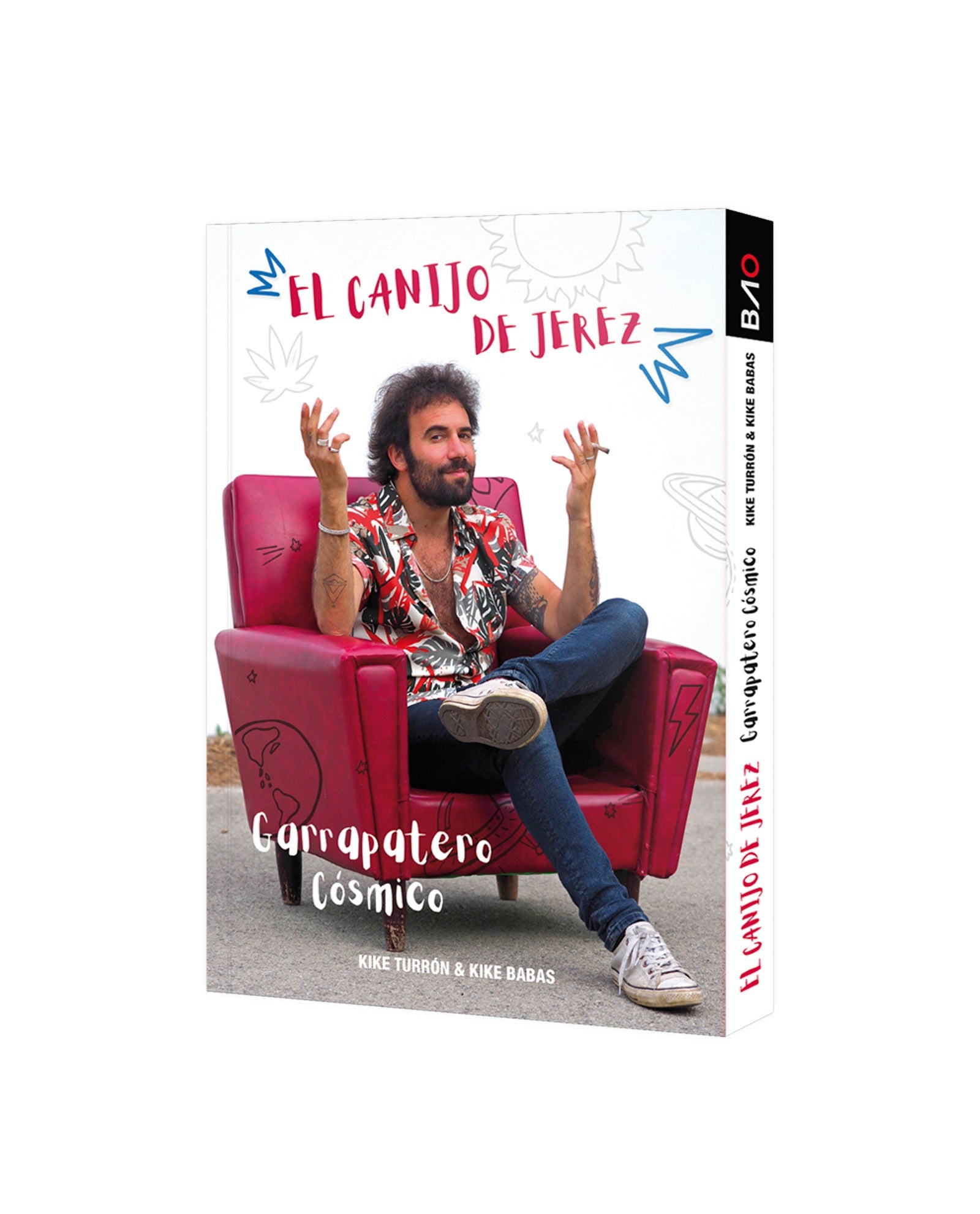 Kike Babas & Kike Turrón - Libro "El Canijo de Jerez. Garrapatero cósmico" - D2fy · Rocktud - Rocktud