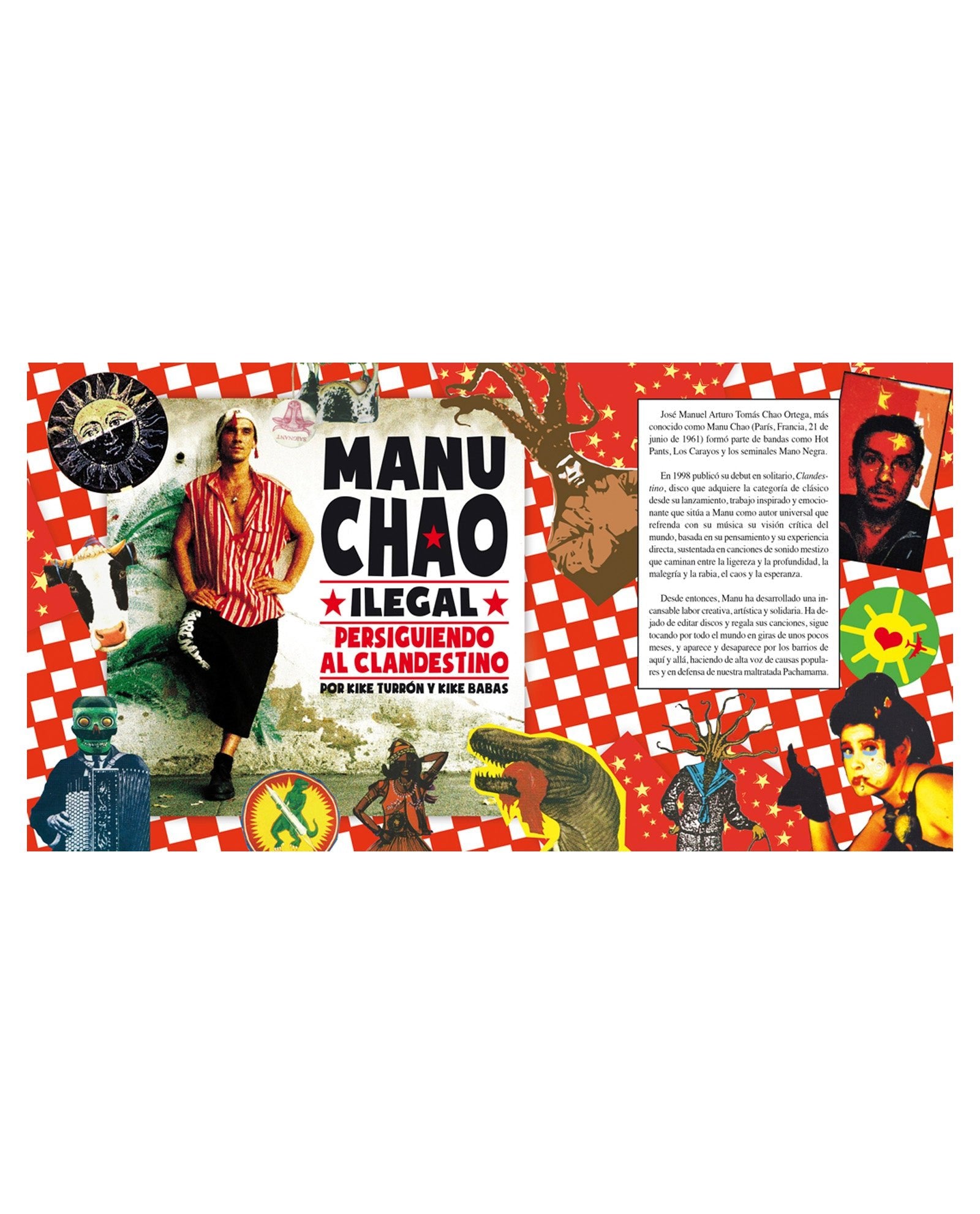 Kike Babas & Kike Turrón - Libro "Manu Chao ilegal. Persiguiendo al clandestino" - D2fy · Rocktud - Rocktud