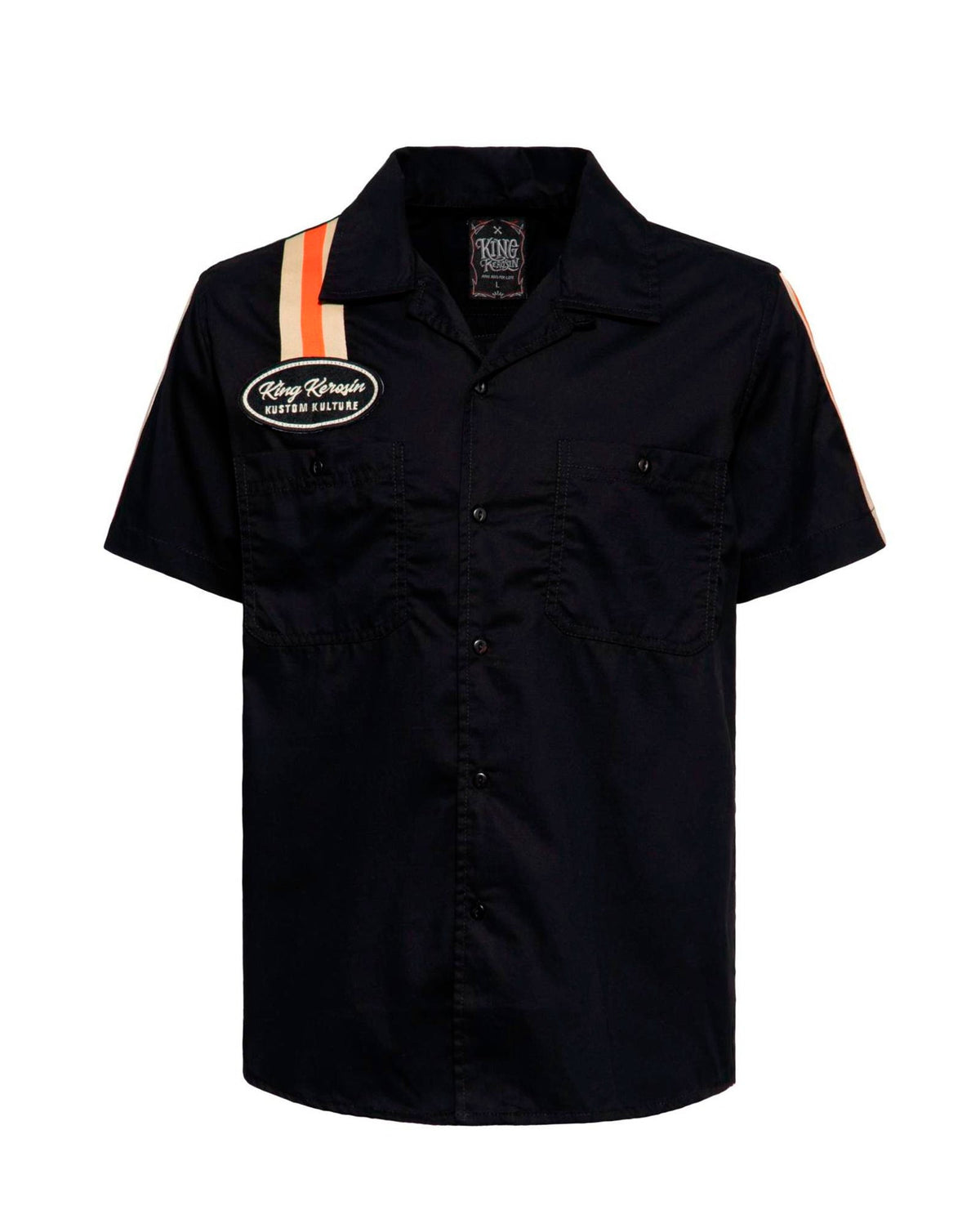 King Kerosin - Camisa "Born in Baskerfield" Unisex - D2fy · Rocktud - King Kerosin