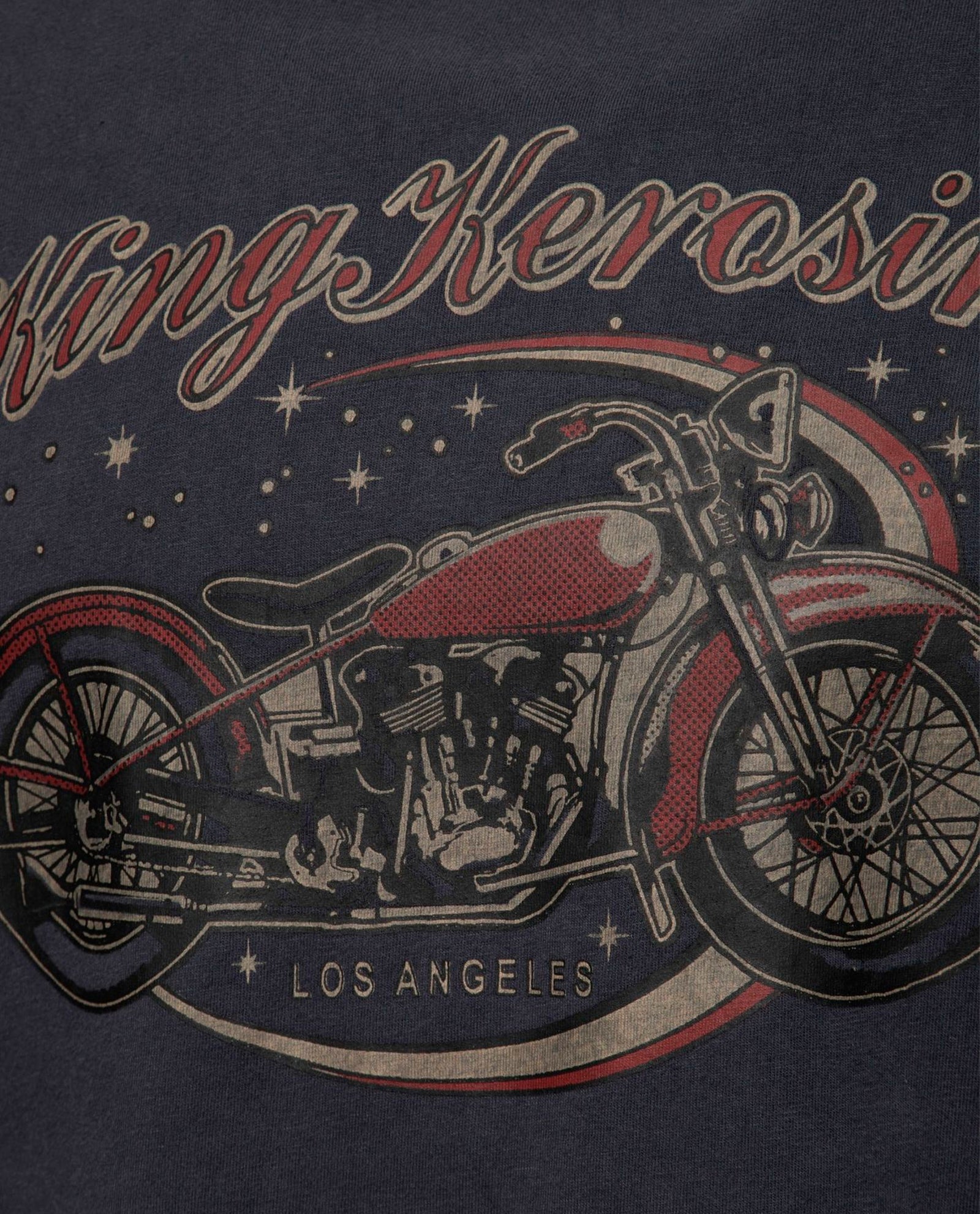 King Kerosin - Camiseta "Bobber" Unisex Negra - D2fy · Rocktud - King Kerosin