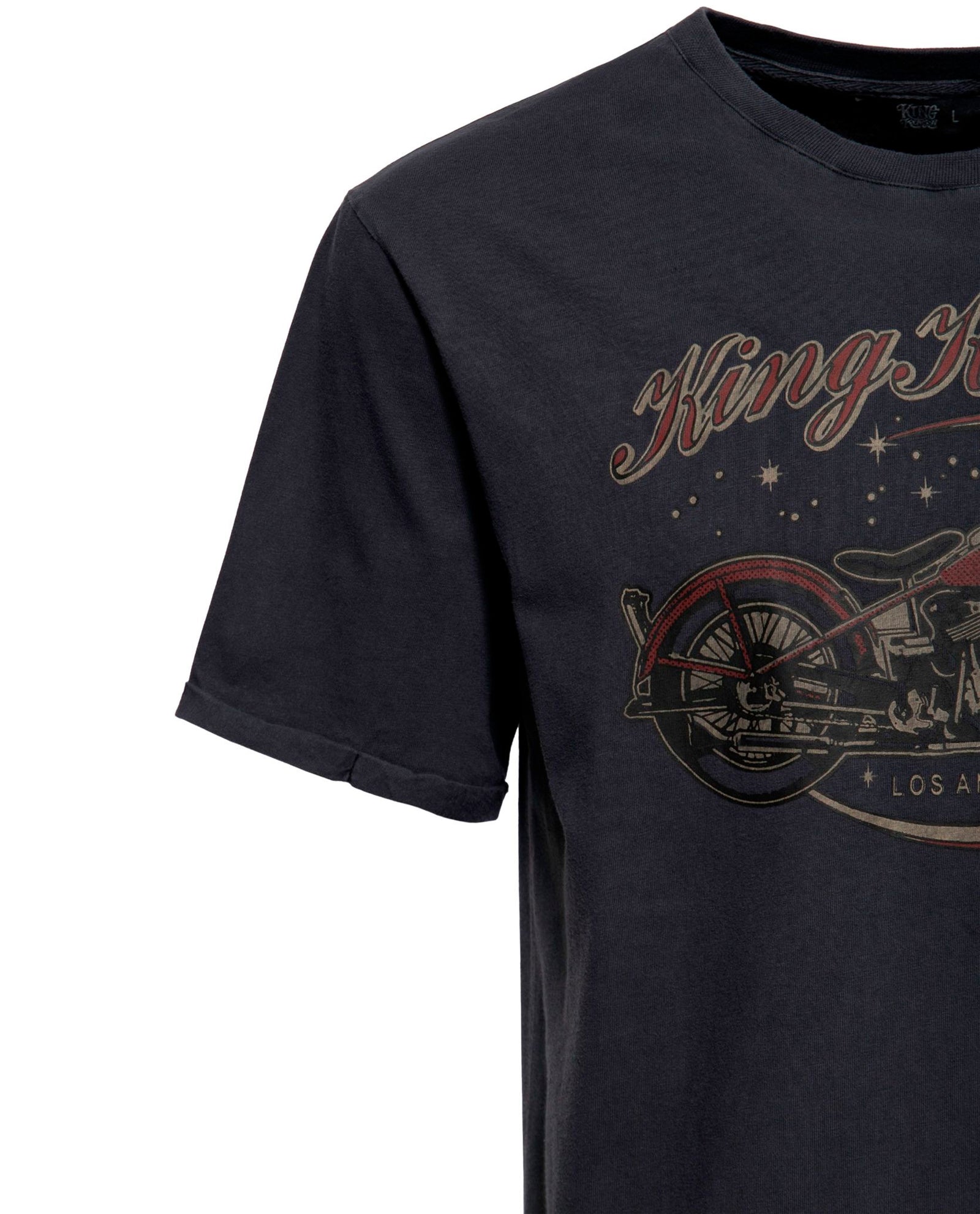 King Kerosin - Camiseta "Bobber" Unisex Negra - D2fy · Rocktud - King Kerosin