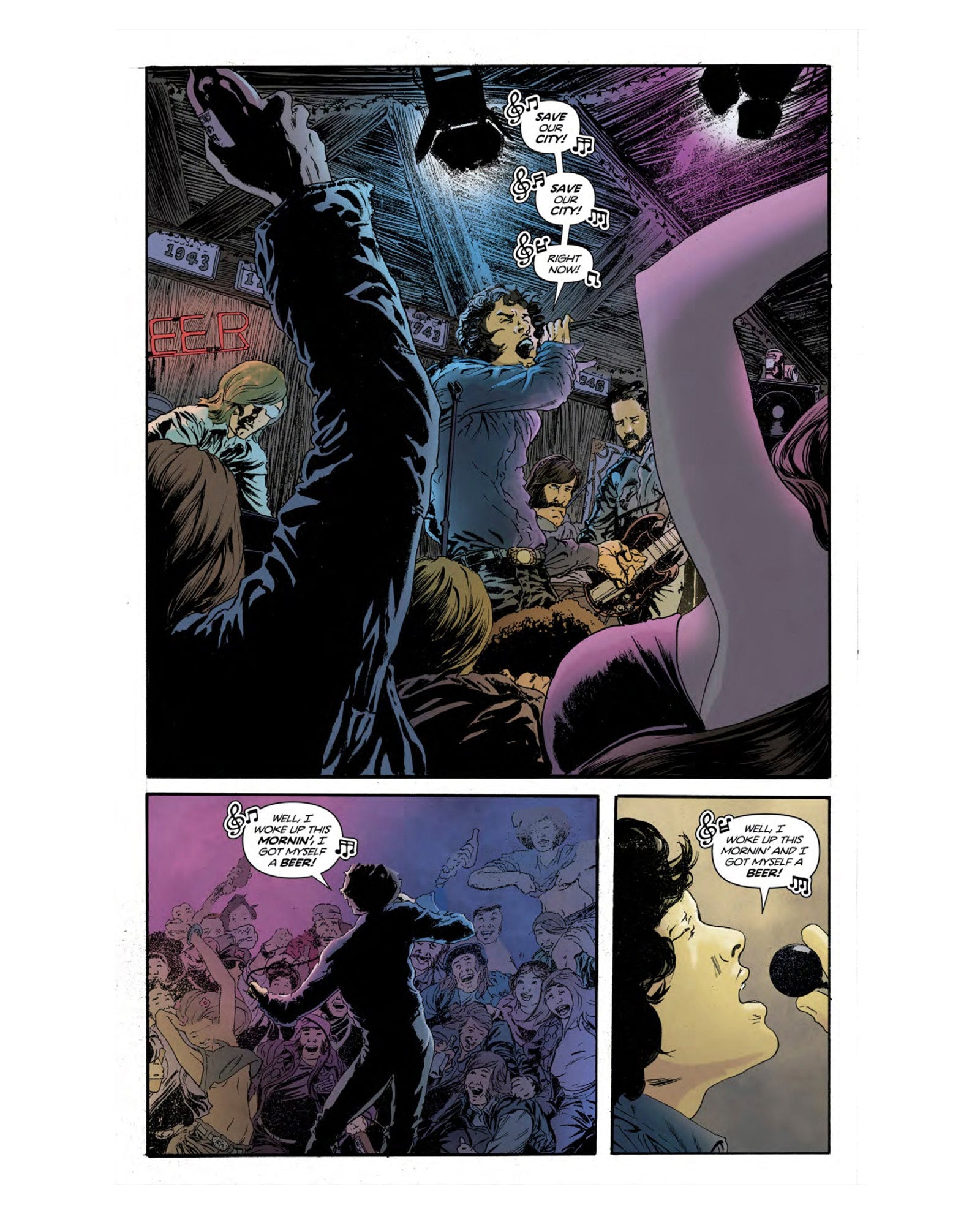 Leah Moore - "Morrison Hotel (The Doors cómic oficial)" - D2fy · Rocktud - Rocktud