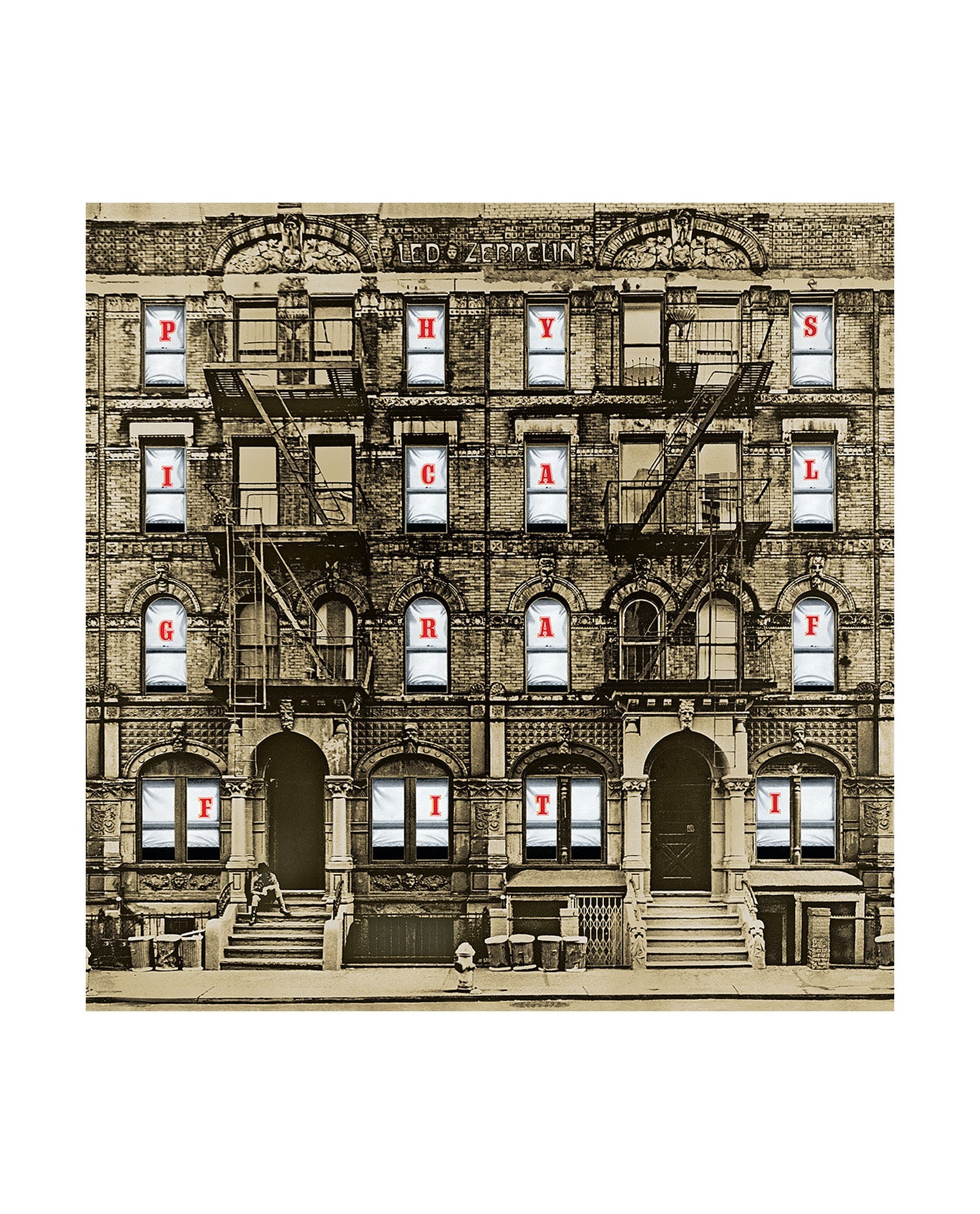 Led Zeppelin - 3LP Vinilo + Póster "Physical Graffiti 50th Anniversary Deluxe Edition" - D2fy · Rocktud - Rocktud