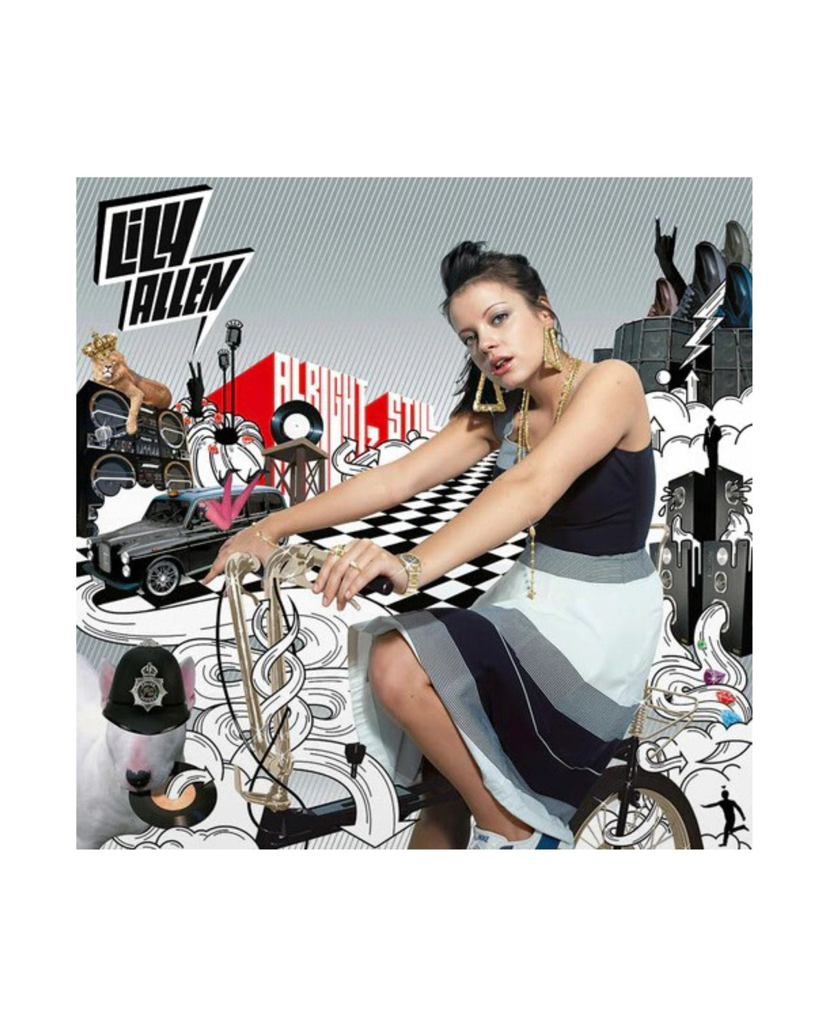 Lily Allen - LP Vinilo Transparente "Alright, Still" - D2fy - Direct To Fans - D2fy