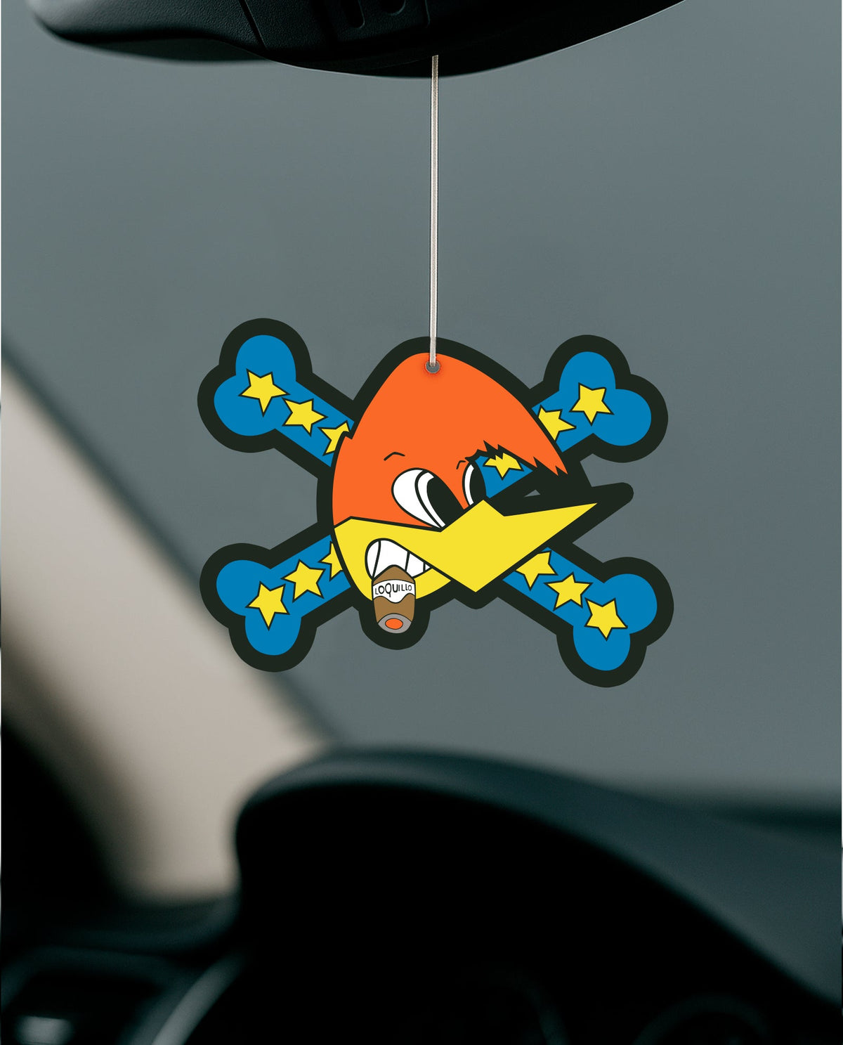 Loquillo - Ambientador Coche "Logo" - D2fy · Rocktud - Loquillo