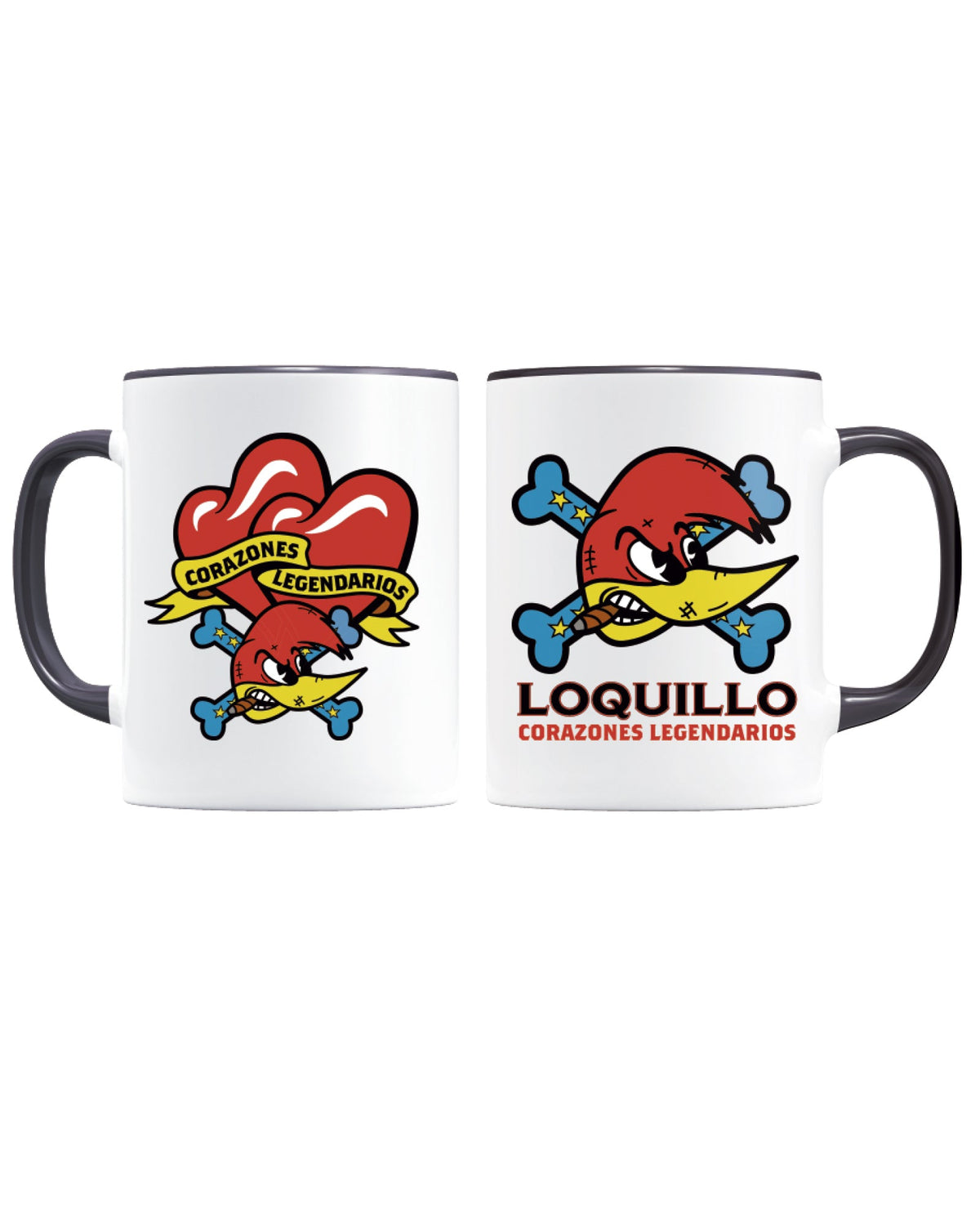 Loquillo - Taza "Corazones Legendarios II" - D2fy · Rocktud - Loquillo