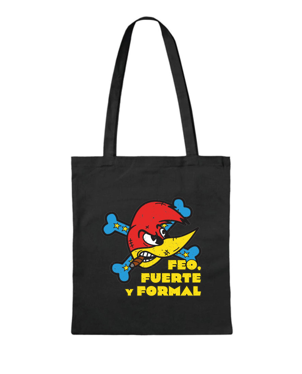 Loquillo - Tote Bag "Feo, Fuerte y Formal" Negro - D2fy · Rocktud - Loquillo