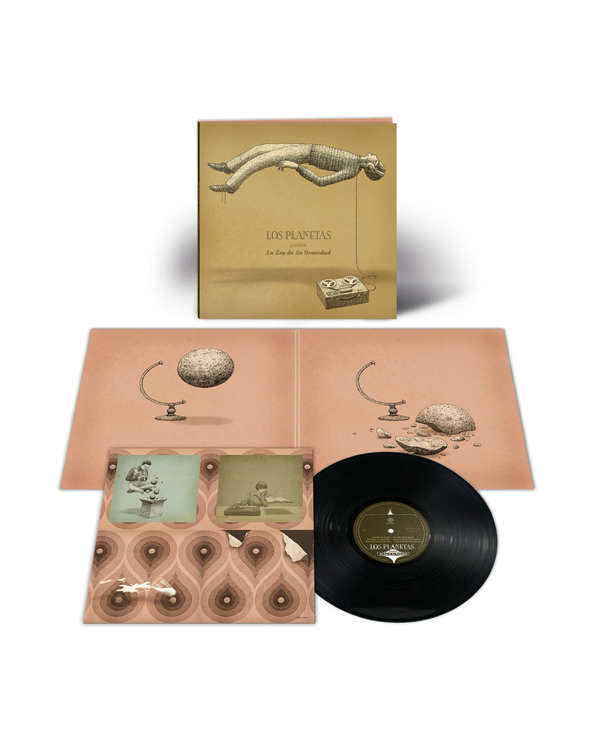Los Planetas - LP Vinilo "Contra la Ley de la Gravedad" - D2fy · Rocktud - Rocktud