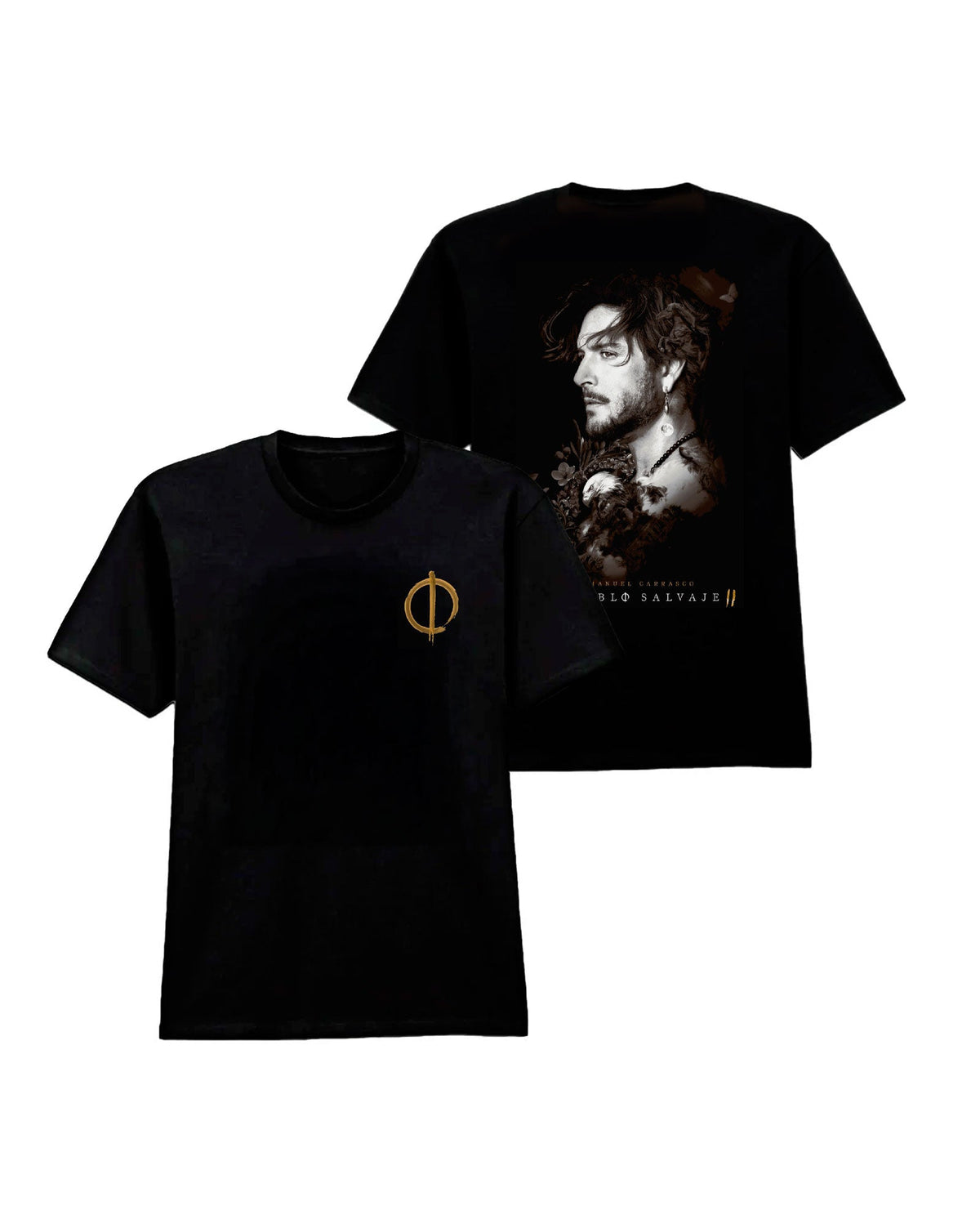 Manuel Carrasco - Camiseta Unisex "Pueblo Salvaje II Logo" - D2fy · Rocktud - Manuel Carrasco