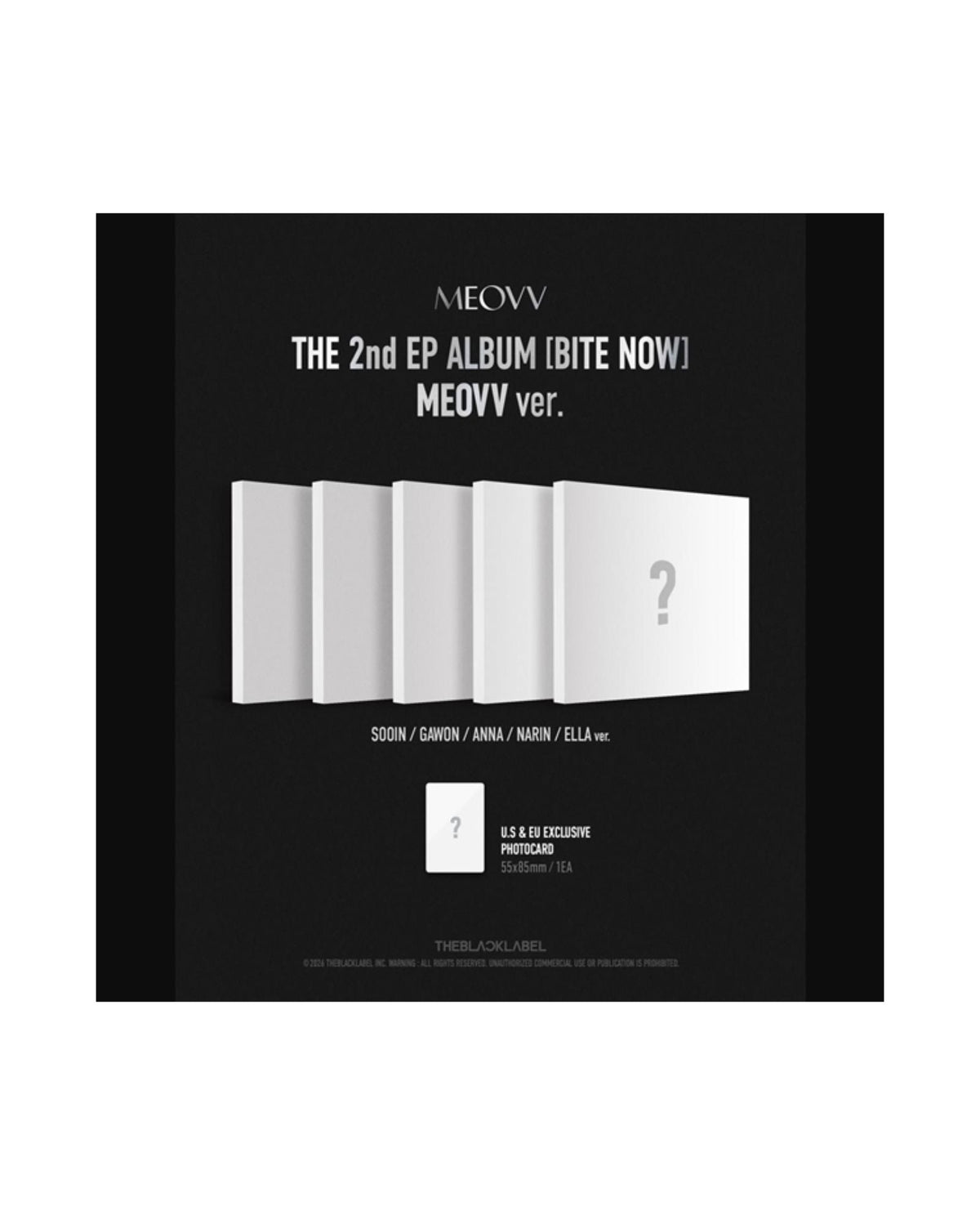 Meovv - CD "2Nd Ep 'Bite Now' (Meovv Ver.)" - D2fy - Direct To Fans - D2fy