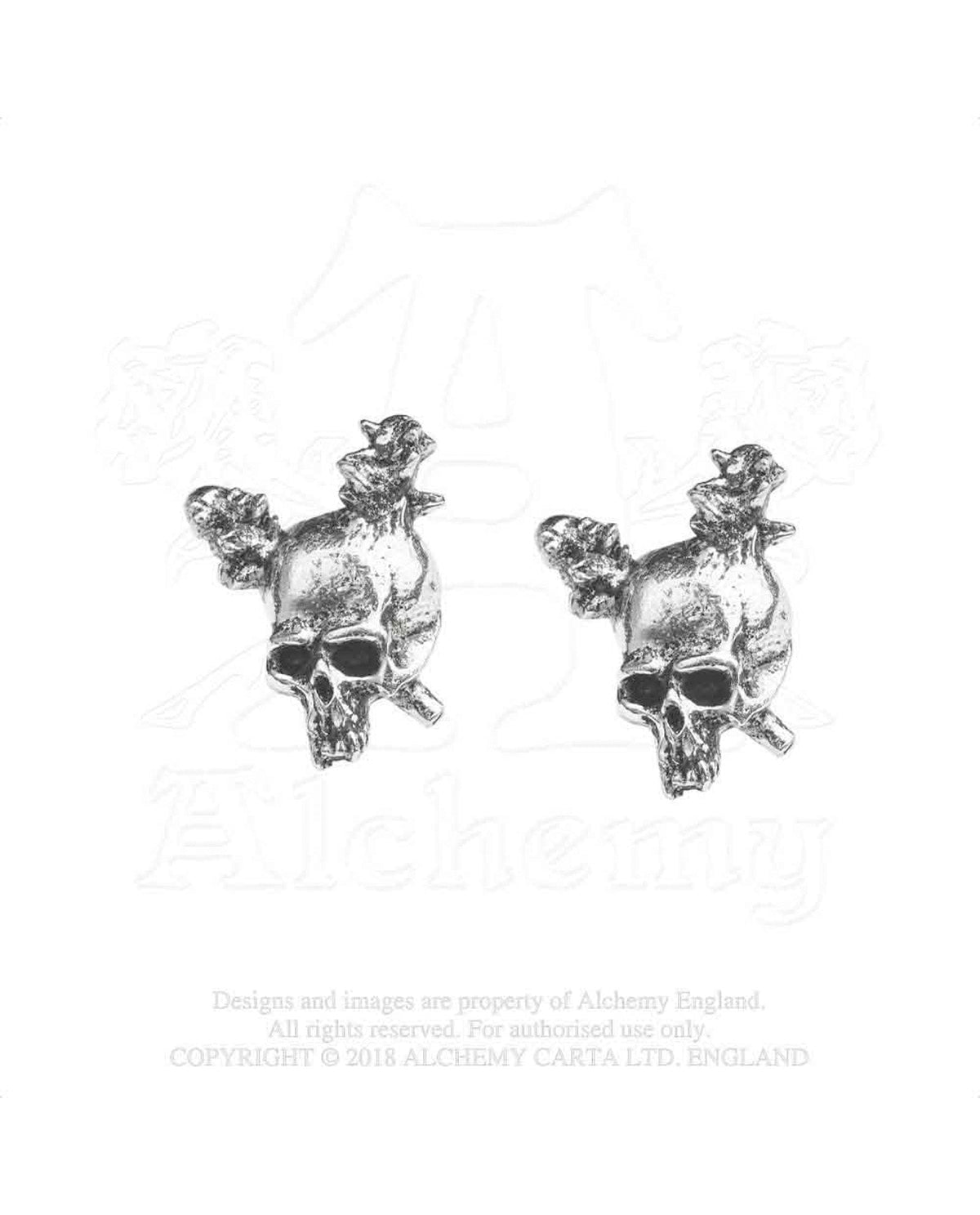 Metallica - Pendientes "Damage Inc. Skull" - D2fy · Rocktud - Rocktud