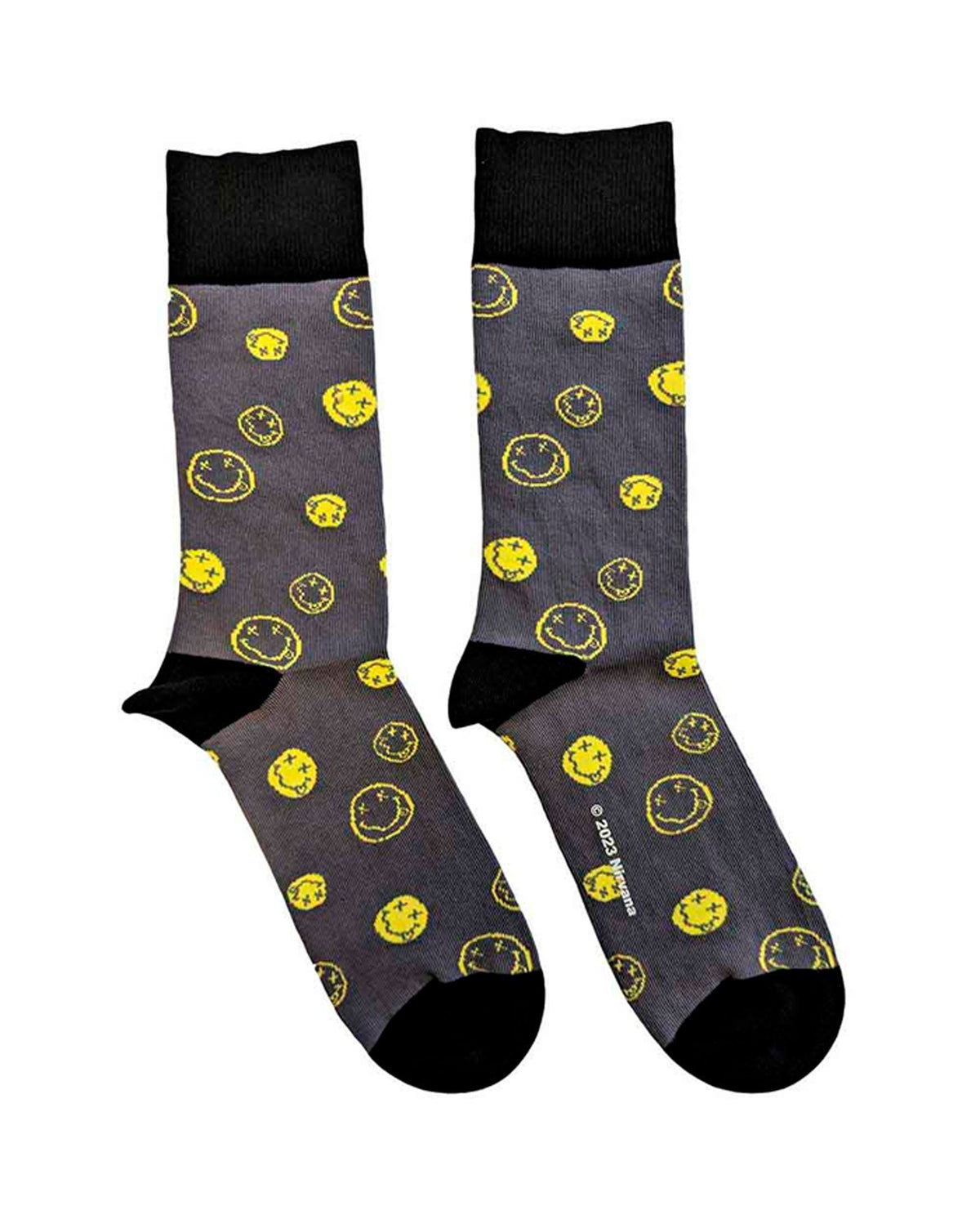 Nirvana - Calcetines "Mixed Happy Faces" - D2fy · Rocktud - Rocktud