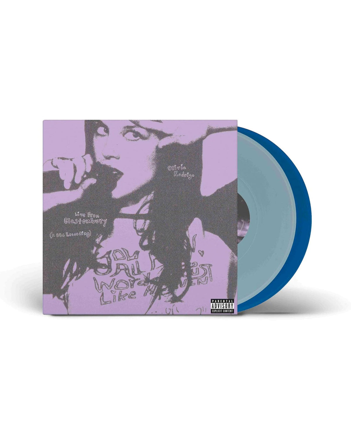 Olivia Rodrigo - 2LP Light Blue & Cobalt "Live From Glastonbury (a BBC recording)" - D2fy · Rocktud - D2fy