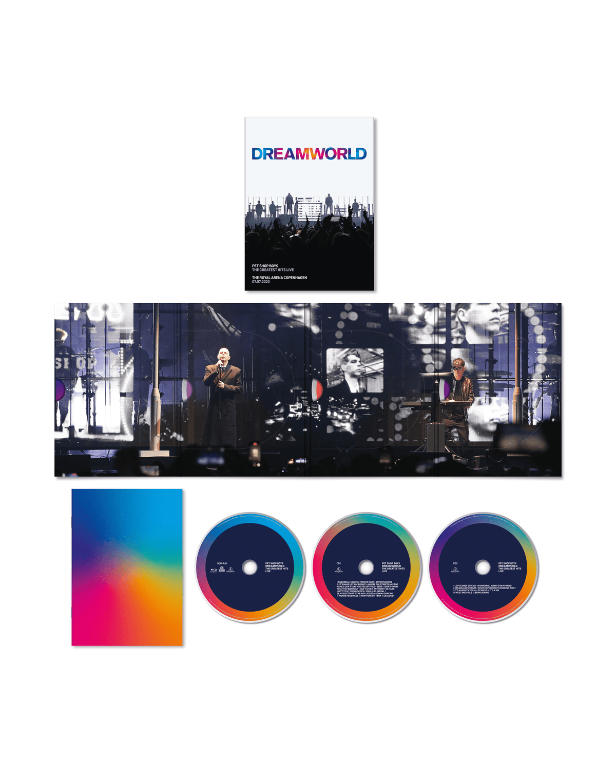 Pet Shop Boys - 2CD + BR "Dreamworld" - D2fy · Rocktud - D2fy