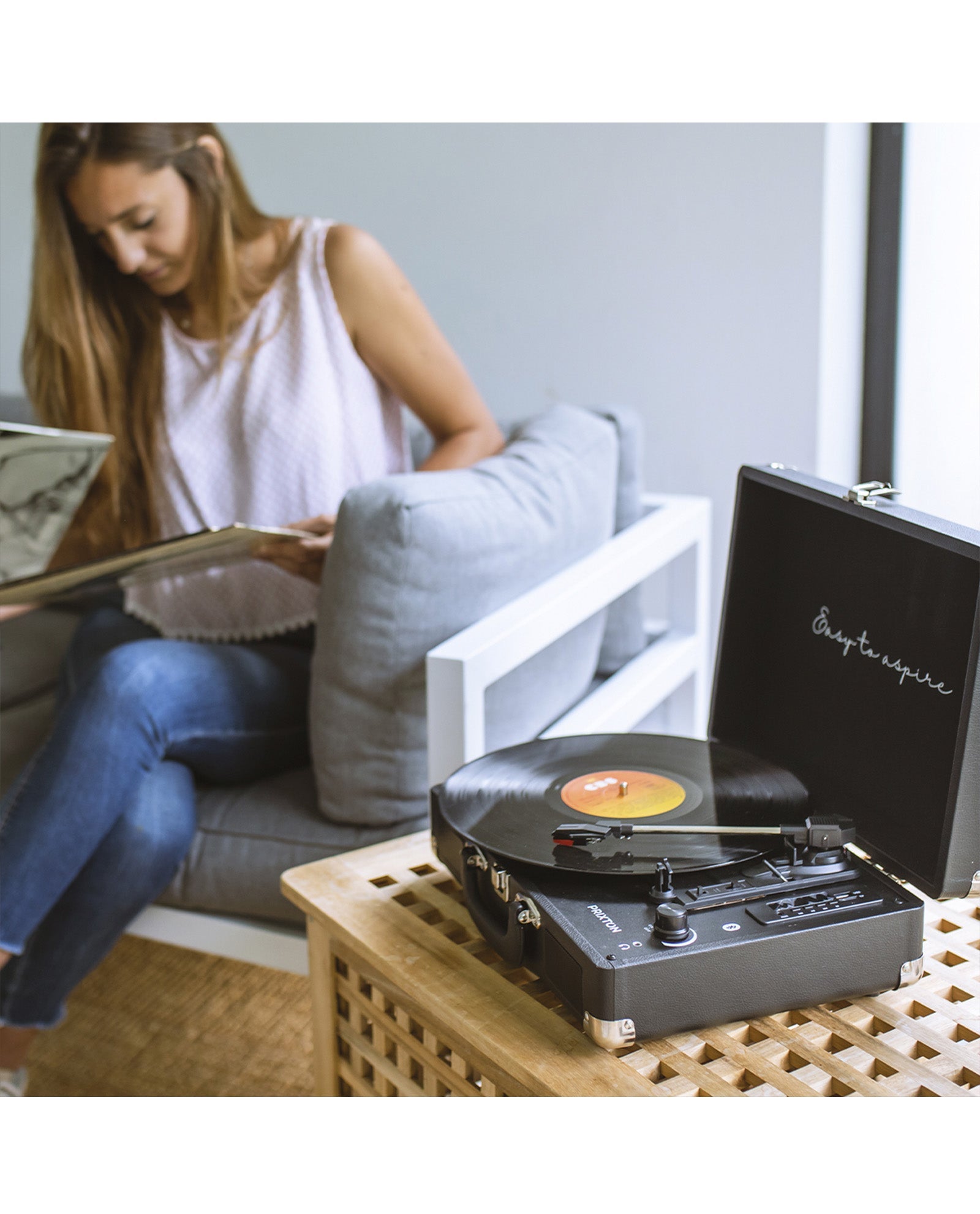 Prixton - Tocadiscos Bluetooth VC400 Negro - D2fy · Rocktud - D2fy