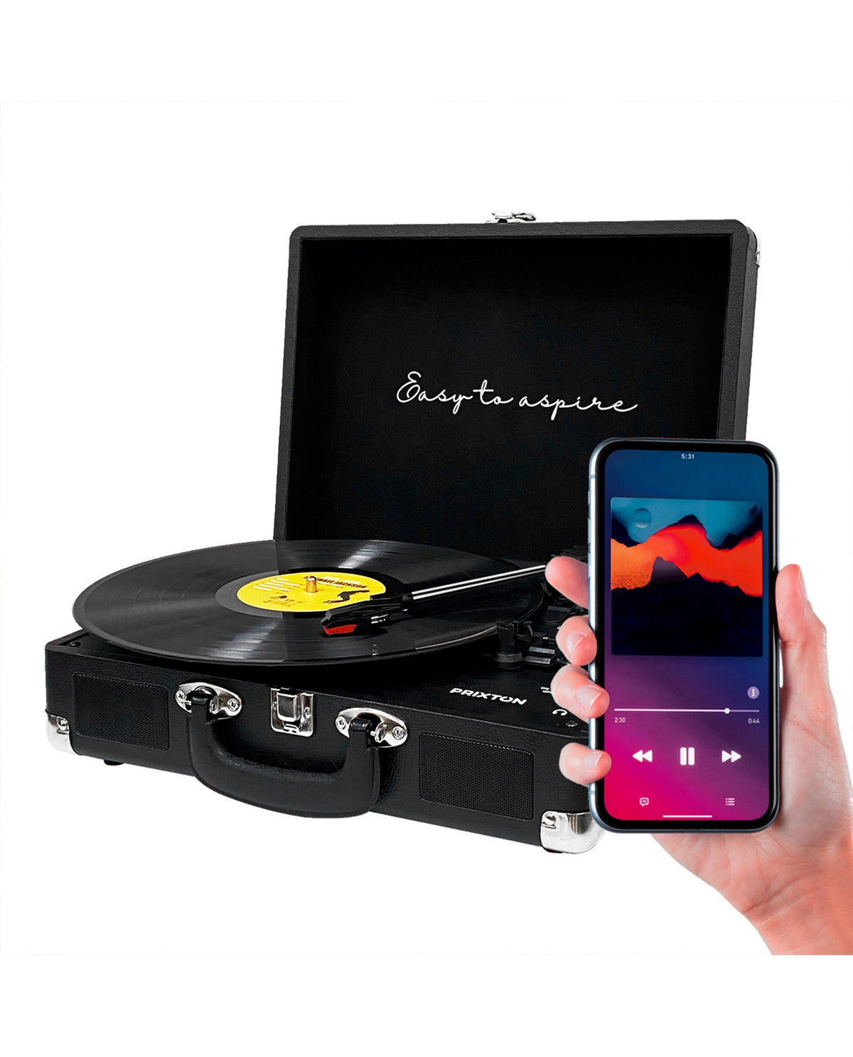 Prixton - Tocadiscos Bluetooth VC400 Negro - D2fy · Rocktud - D2fy