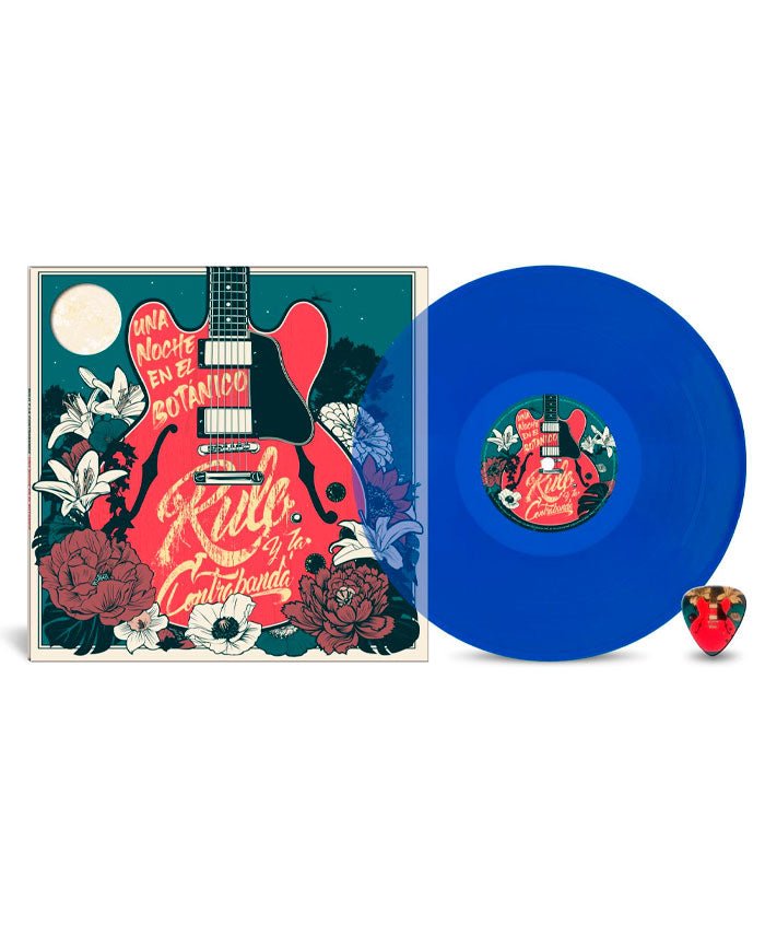 Rulo y la Contrabanda - LP Vinilo Azul "Una noche en el botánico" + Púa EXCLUSIVA preventa + SORTEO - D2fy · Rocktud - Rocktud