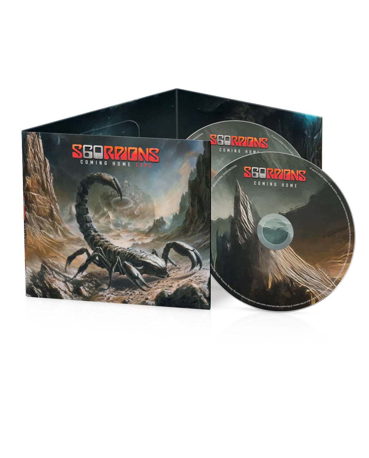 Scorpions - 2CD "Coming Home Live" Deluxe Edition - D2fy · Rocktud - Rocktud