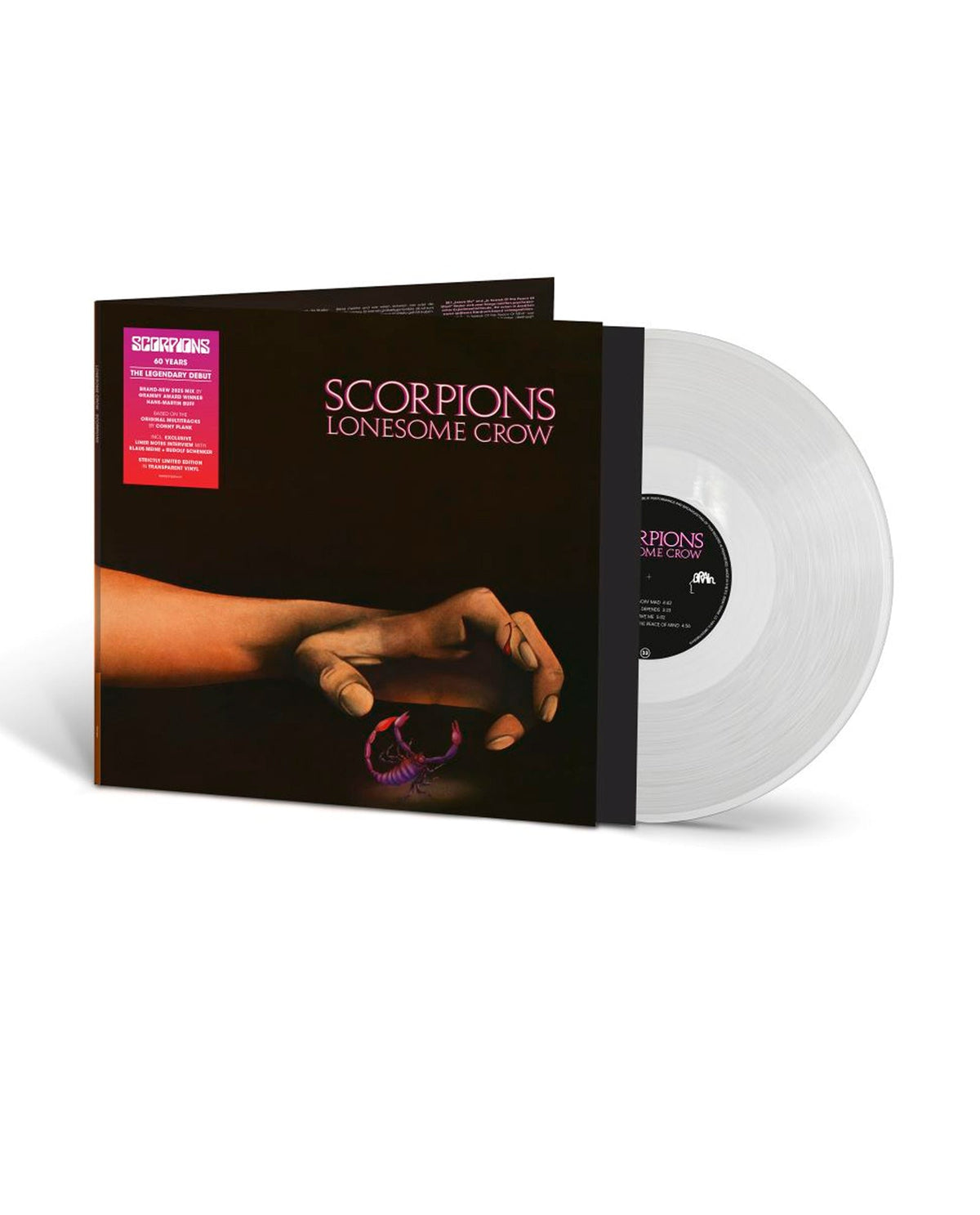 Scorpions - 2LP Vinilo Transparente "Lonesome Crow 2025 Mix" - D2fy · Rocktud - Rocktud