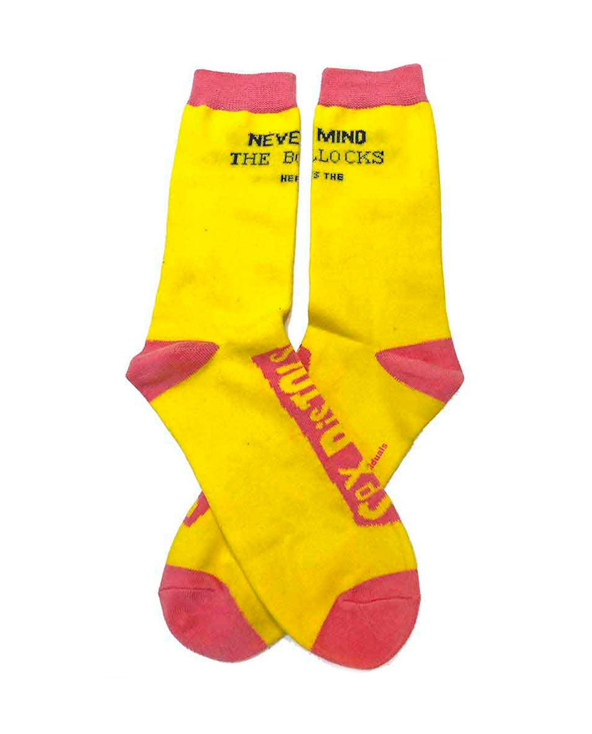 Sex Pistols - Calcetines "Never Mind The Bollocks Yellow" - D2fy · Rocktud - Rocktud