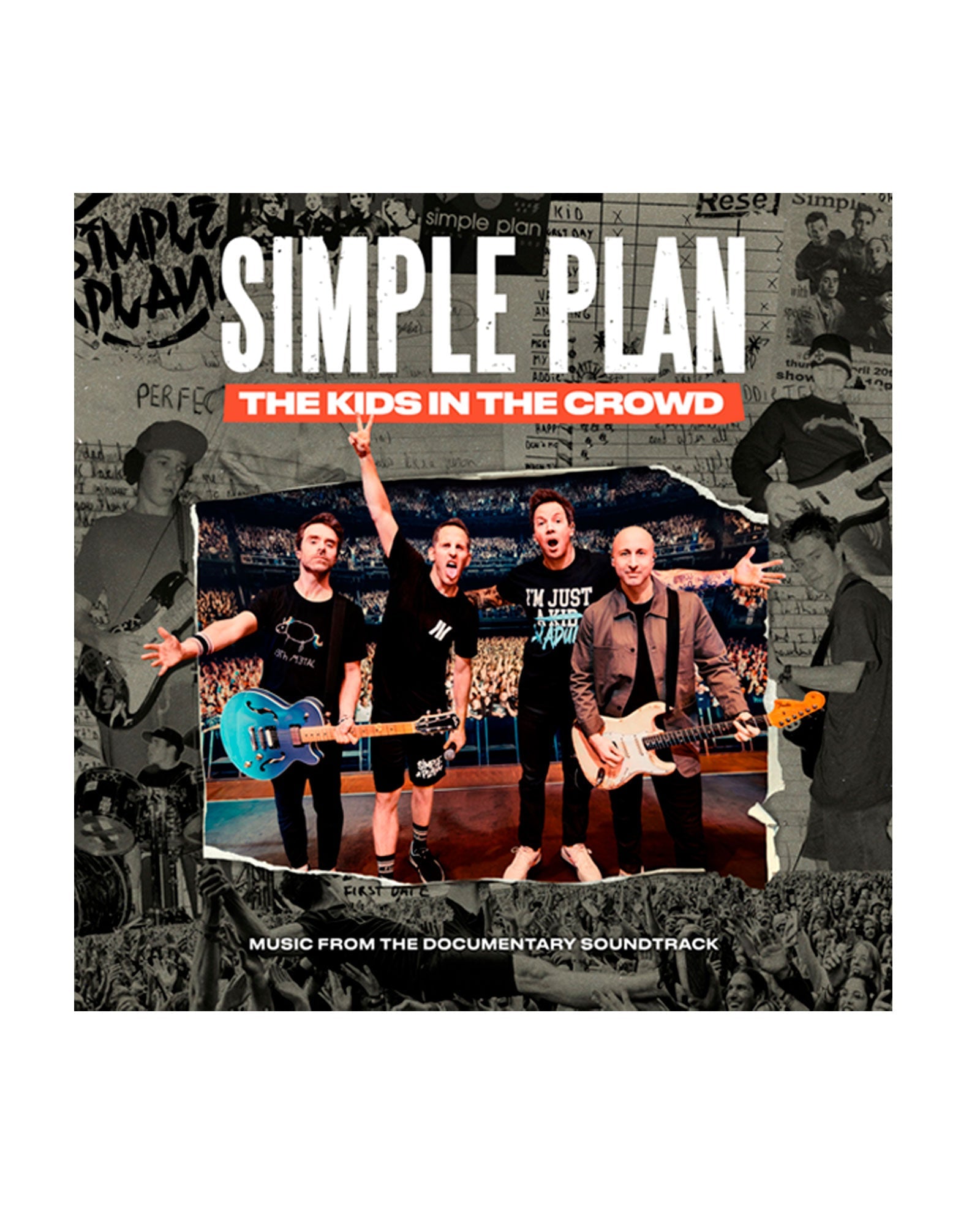 Simple Plan - CD "The Kids in the Crowd (Music from the Documentary Soundtrack)" (Copia) - D2fy · Rocktud - Rocktud