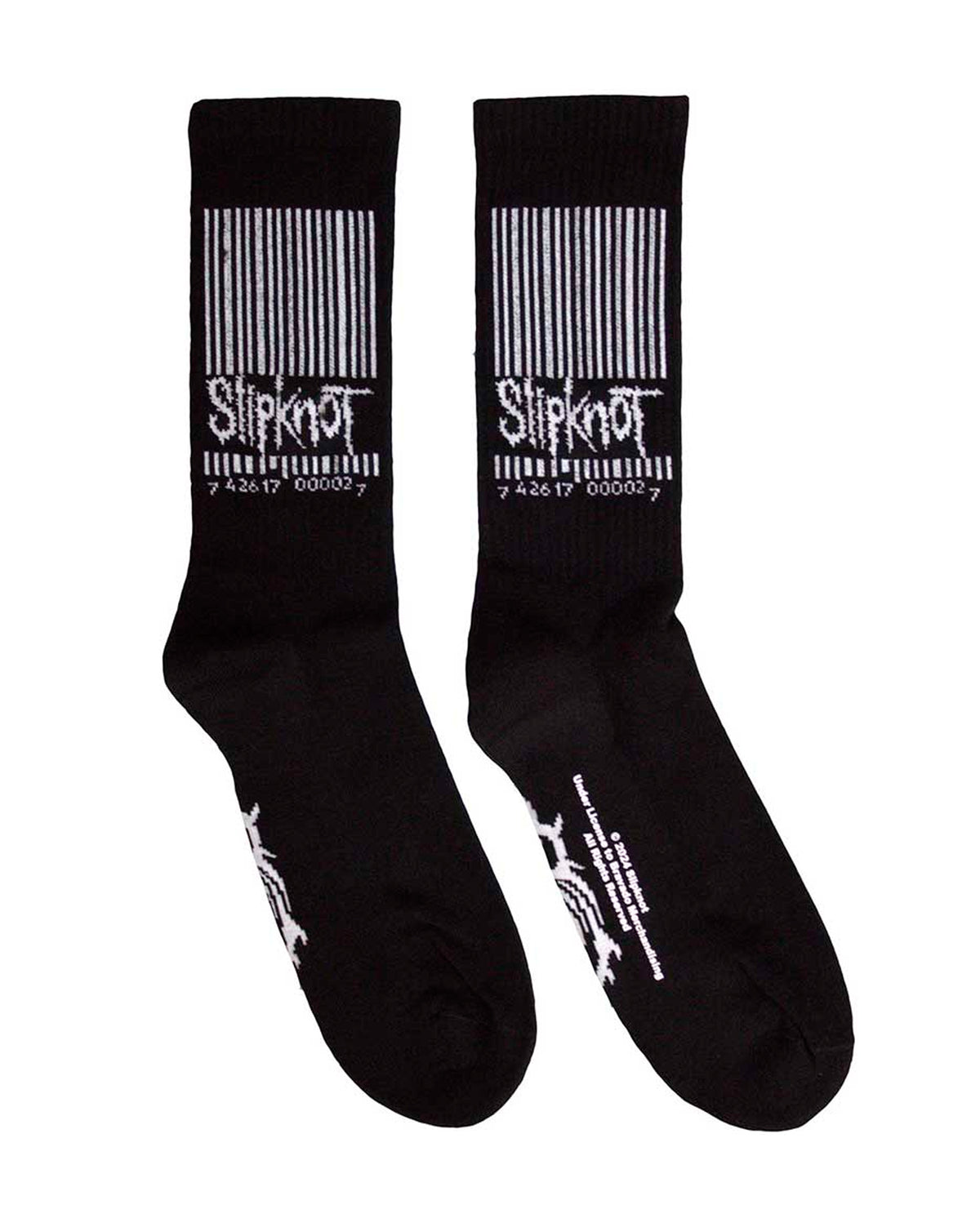Slipknot - Calcetines "Barcode & Tribal S"