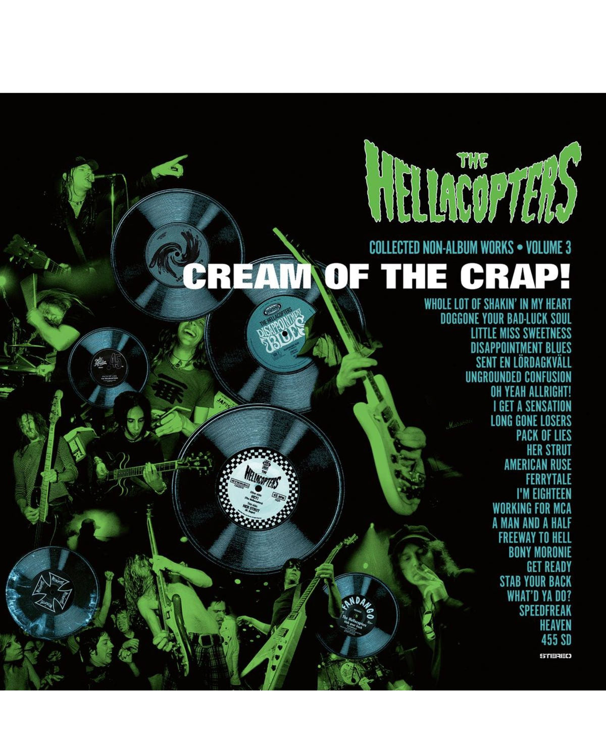 The Hellacopters - 2LP "Cream of the Crap! Collected non - album works, Vol.3" - D2fy · Rocktud - Rocktud
